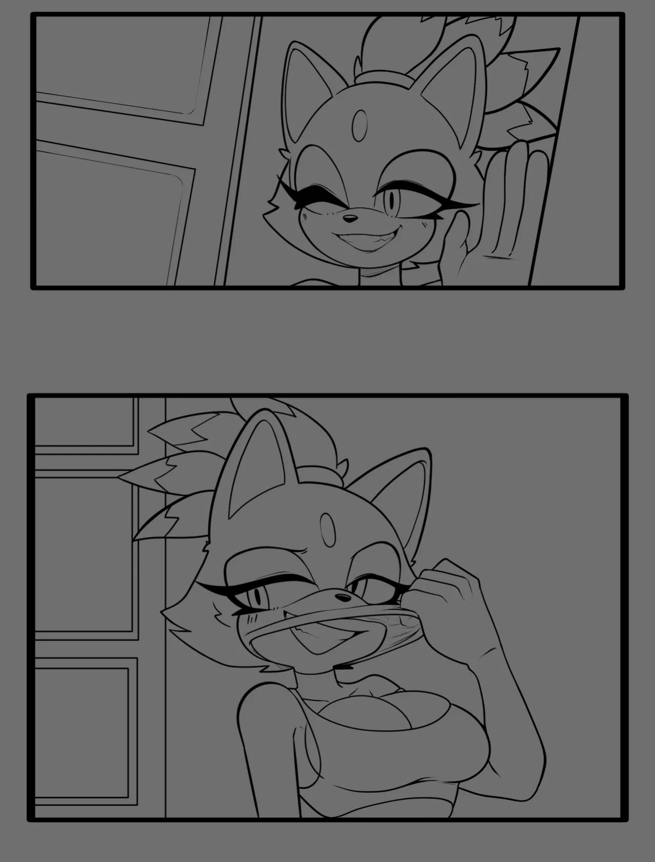 [Reiki (ReikiArts)] My Brand New Life as Blaze the Cat