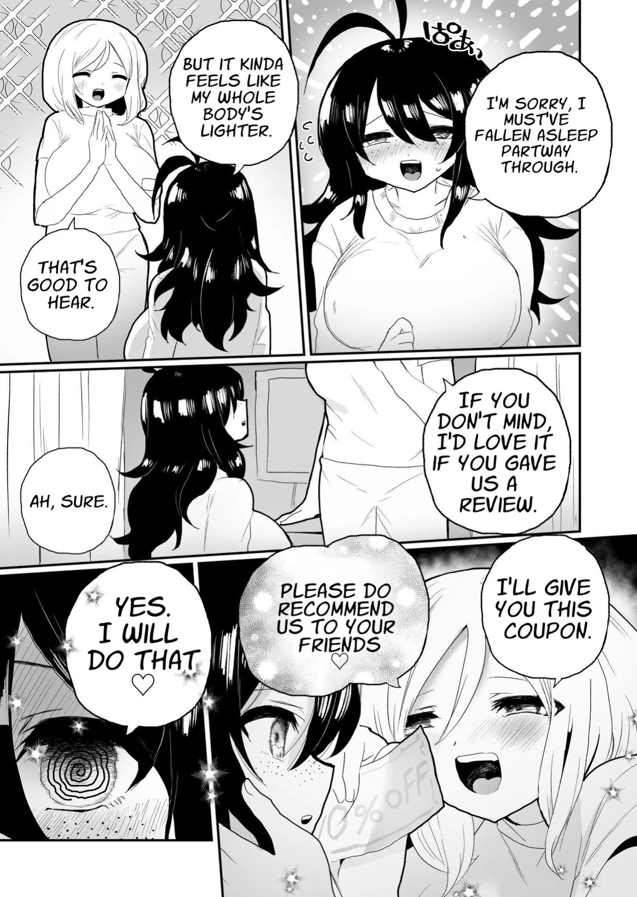 [Echiechi Kenzen Yuden (Girigiri Kenkou)] Saimin Massaji No Iinari Chikubi Mo Kuri Mo Sukikatte Sarechau Jimiko Chan | As Thy Masseuse Commands ~nipple, clitoris, and urethra titillation~ [English] [APA]