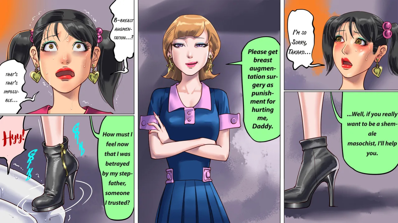 [Naya (Papermania)] I was trapped by my wife and daughter and turned into a cross-dressing masochist 2