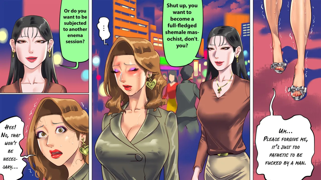 [Naya (Papermania)] I was trapped by my wife and daughter and turned into a cross-dressing masochist 2