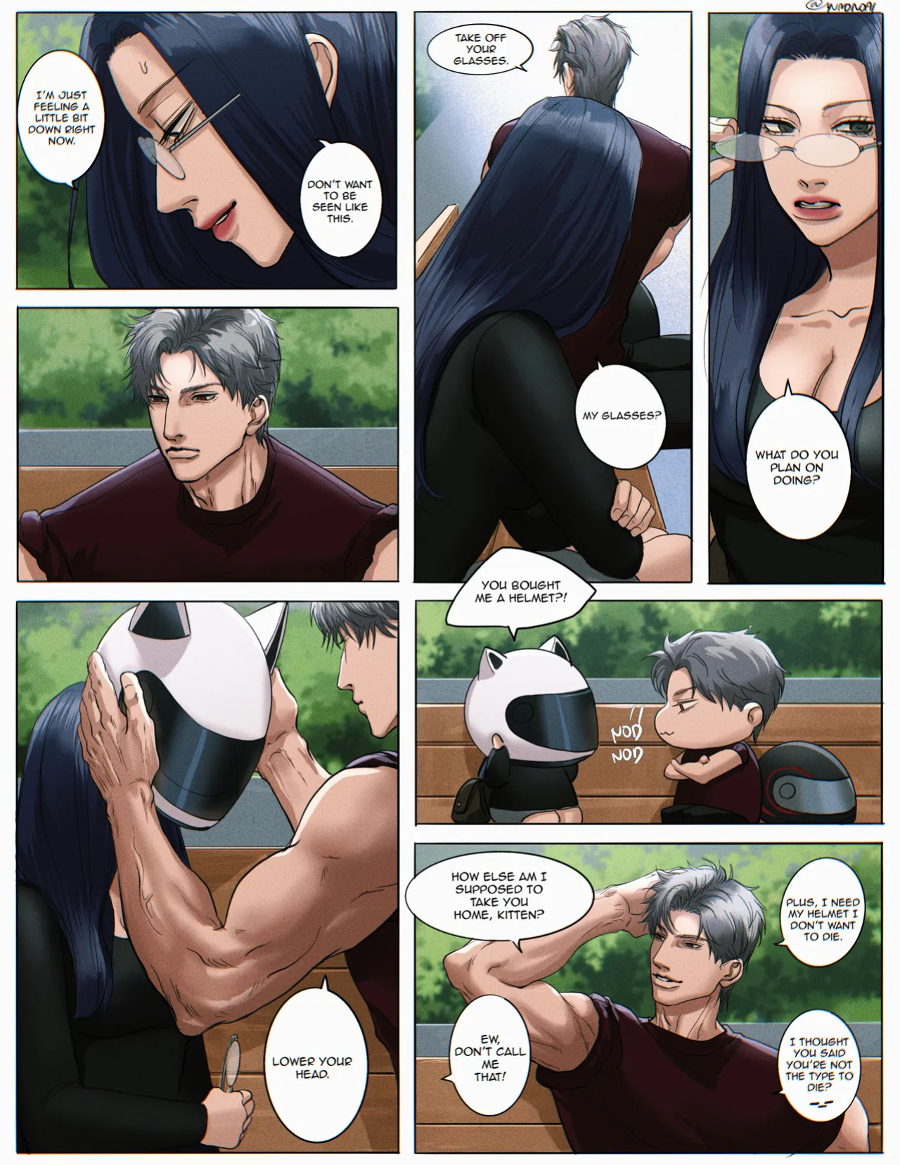 [Yuana媛] Sylus comic (Love and Deepspace) [all variants]
