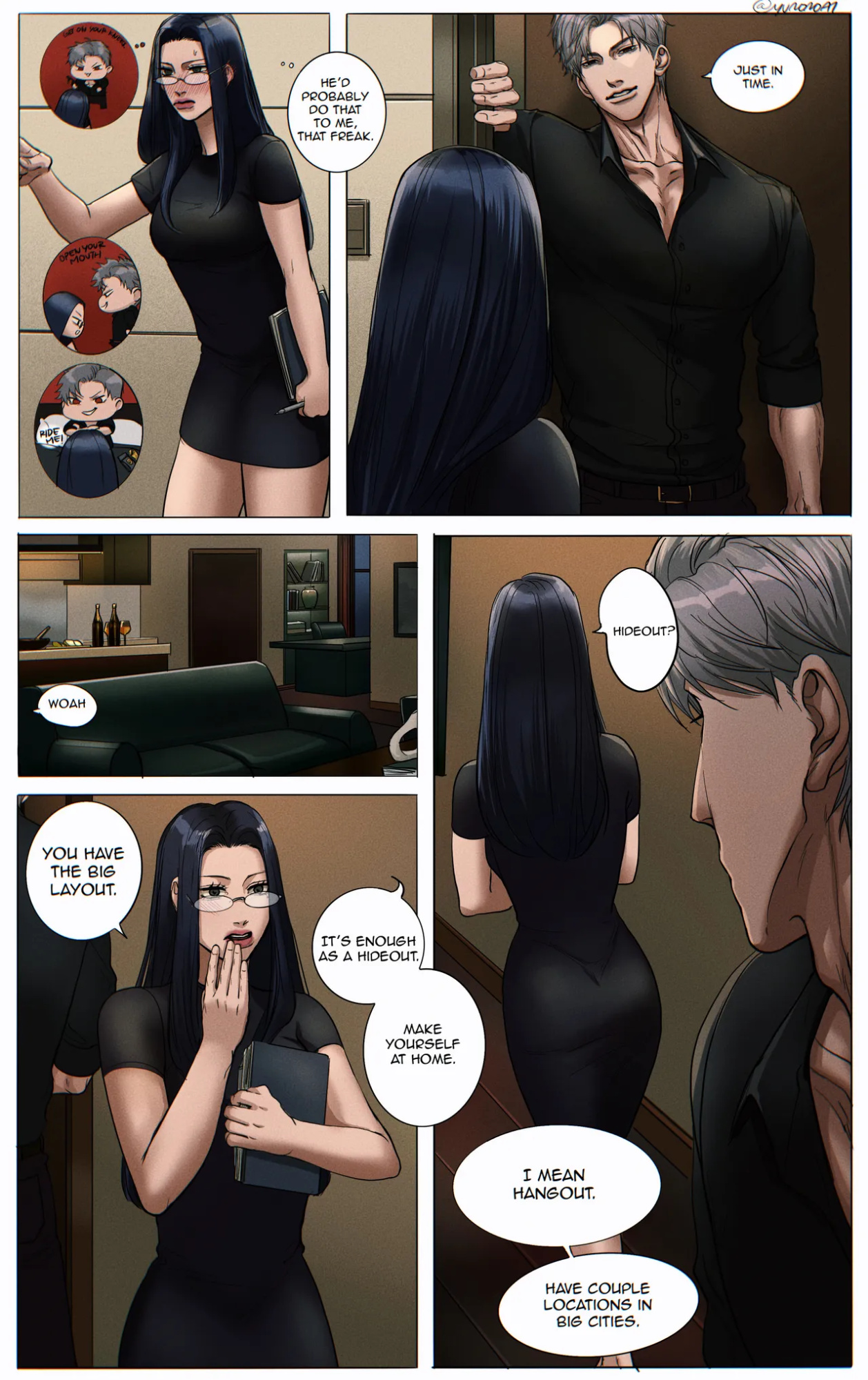 [Yuana媛] Sylus comic (Love and Deepspace) [all variants]