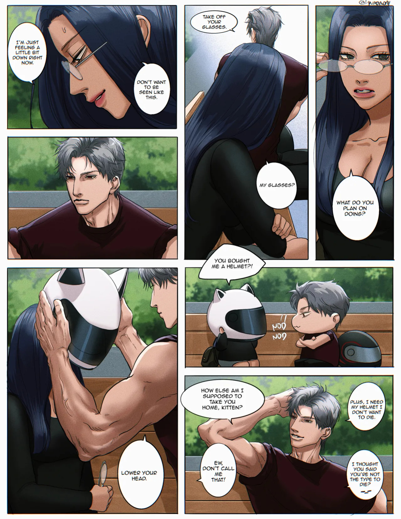 [Yuana媛] Sylus comic (Love and Deepspace) [all variants]