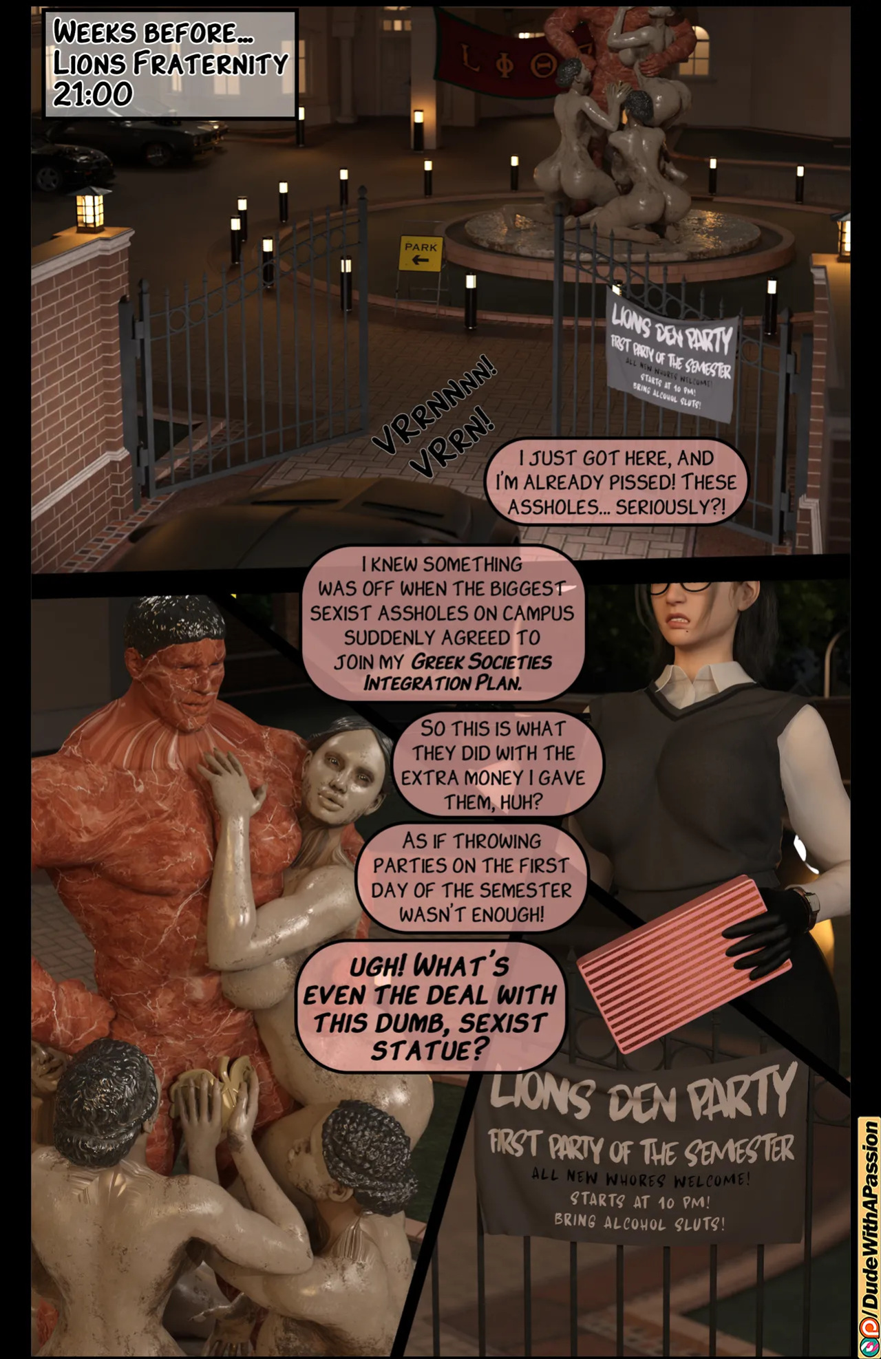 [DudeWithAPassion] Anastacia Depraved Relief - Prologue (Ongoing) [English]