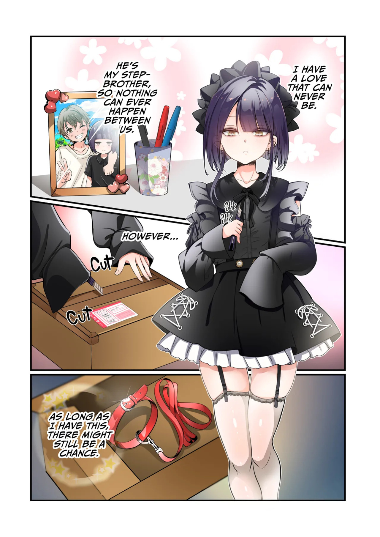 [Amuai Okashi Seisakusho (Tsukumaru)] Mesu Inu-ka no Kubiwa | Bitchification Collar [English] {2d-market.com} [Decensored]