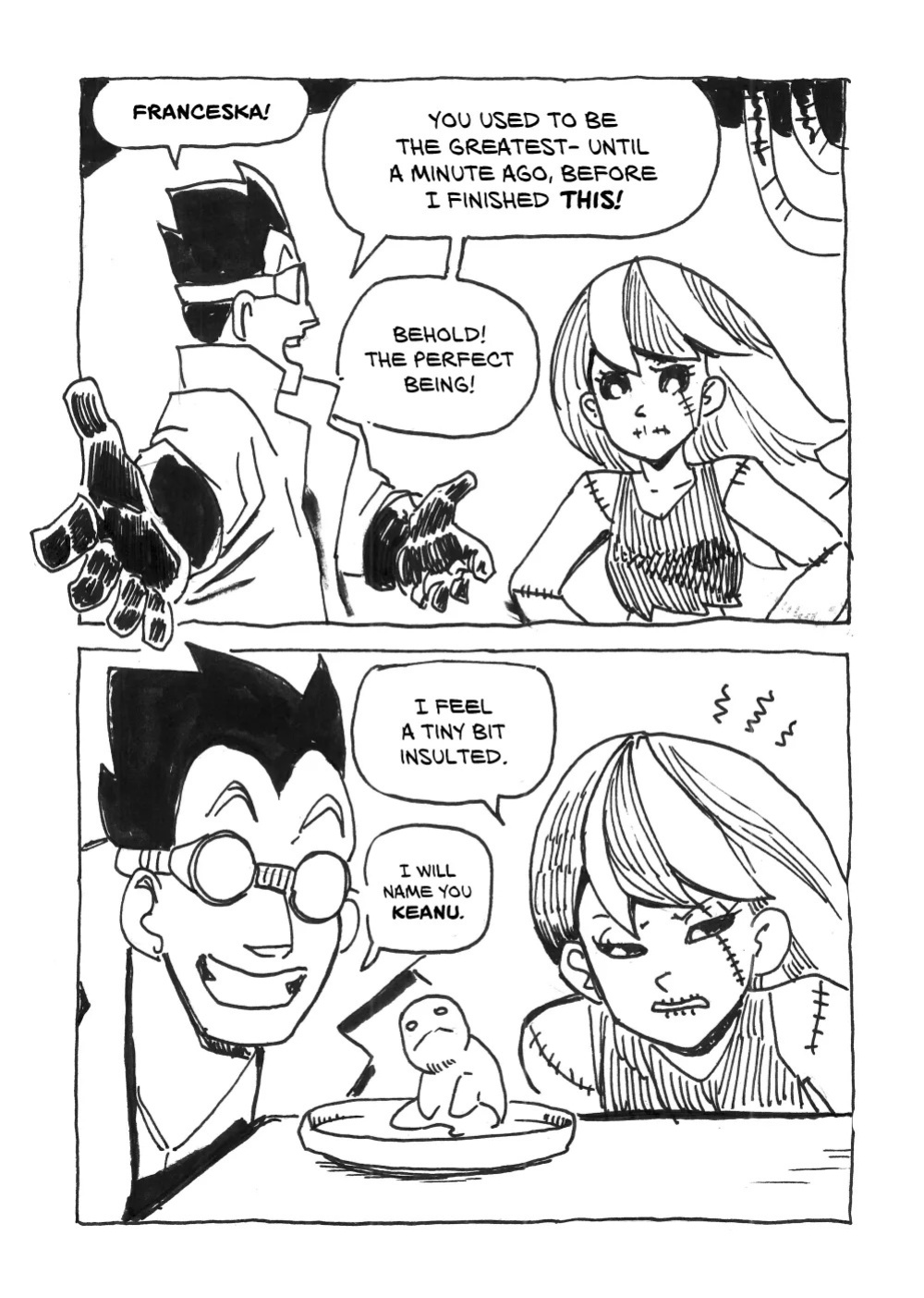 [TotemPole] 24hour comic - Being (SFW)