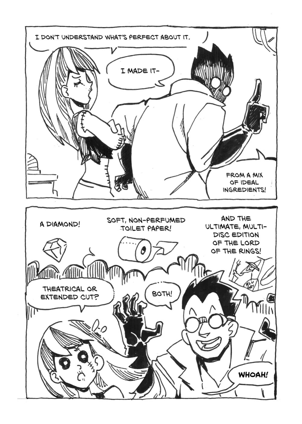 [TotemPole] 24hour comic - Being (SFW)