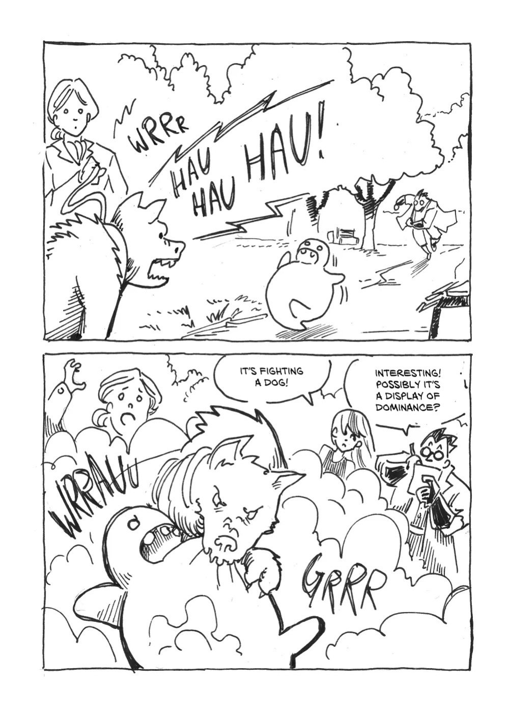 [TotemPole] 24hour comic - Being (SFW)