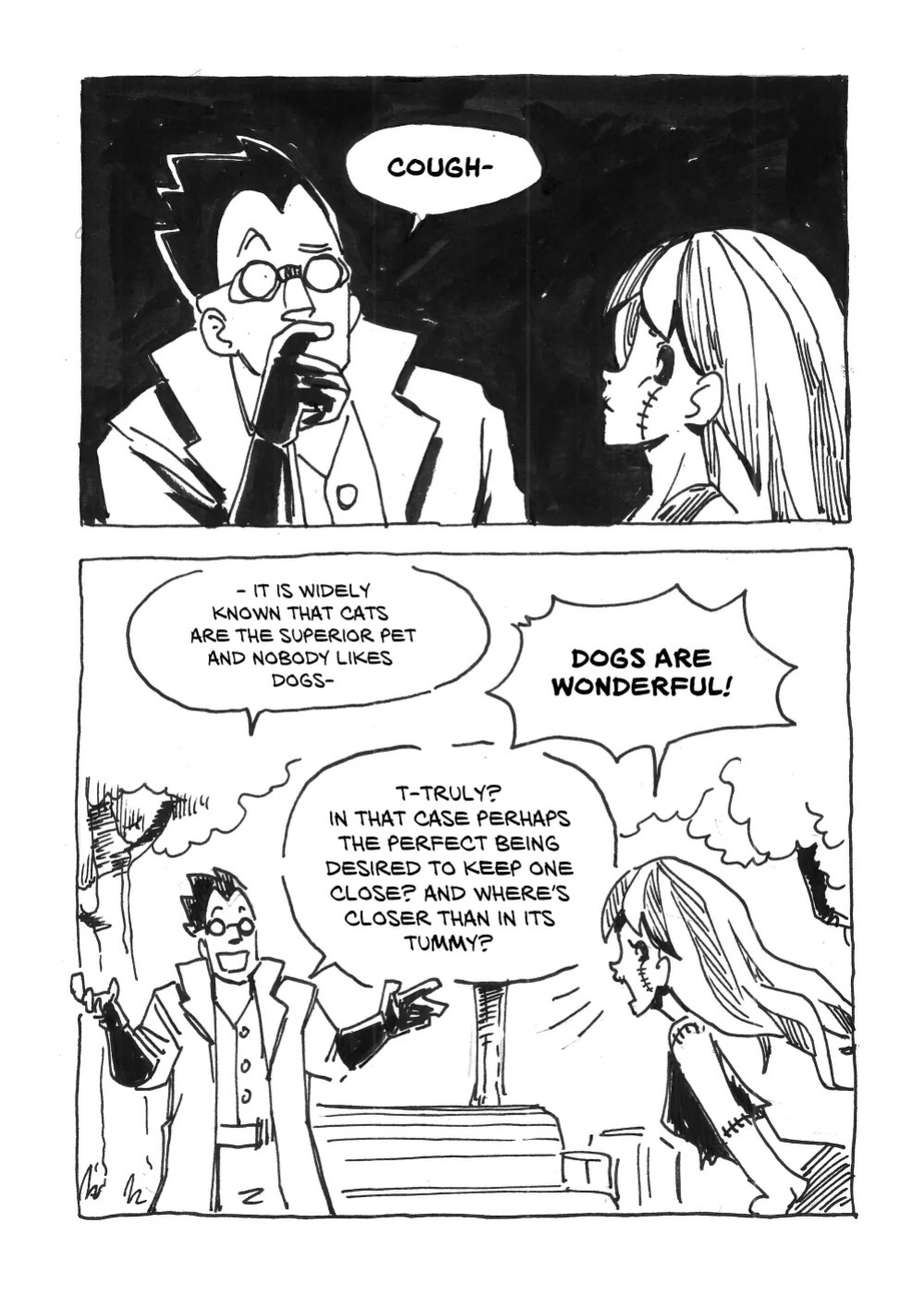 [TotemPole] 24hour comic - Being (SFW)