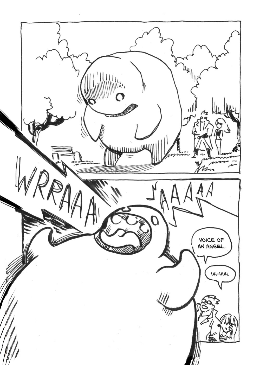 [TotemPole] 24hour comic - Being (SFW)