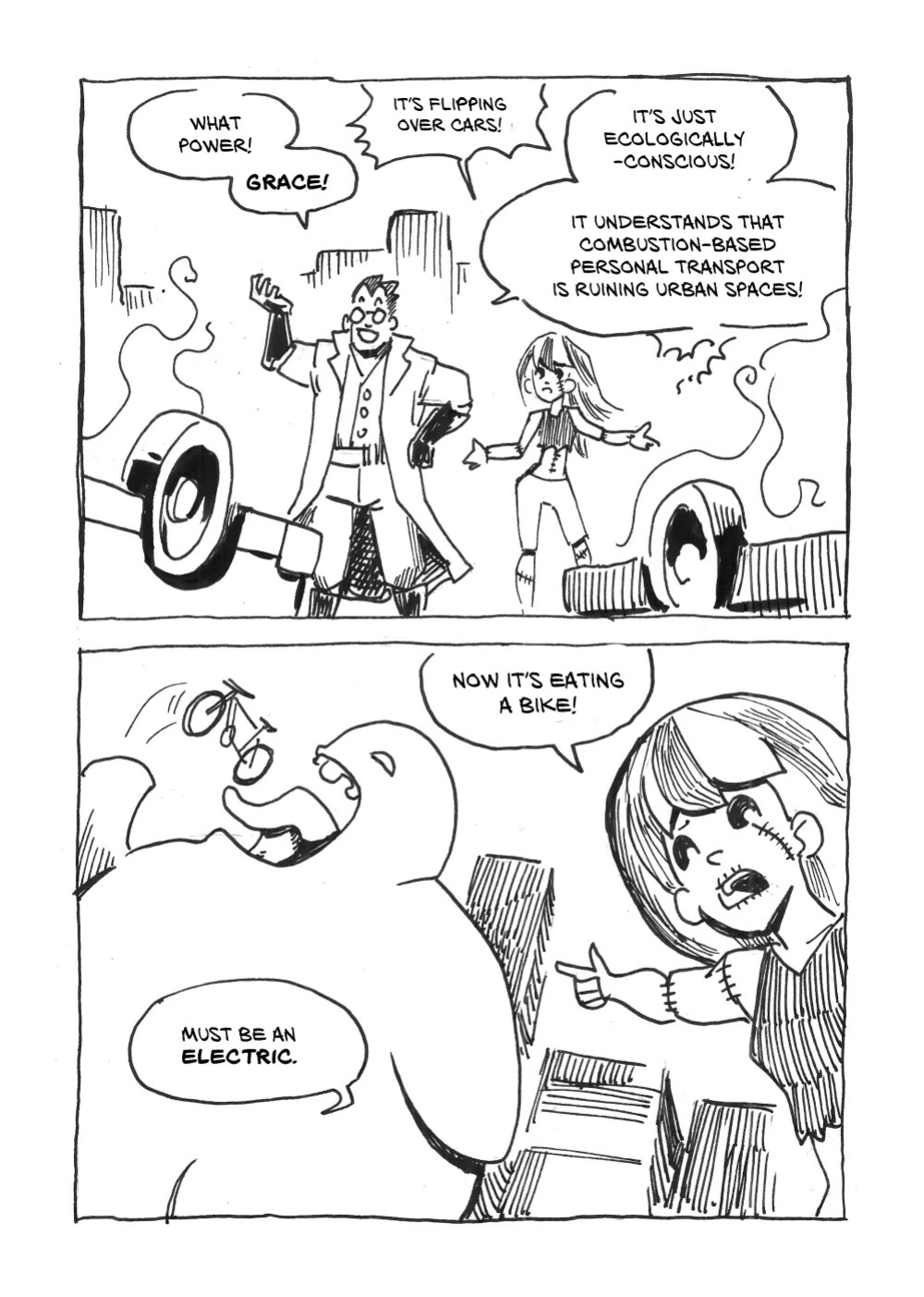 [TotemPole] 24hour comic - Being (SFW)