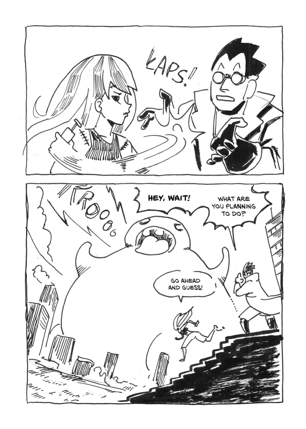 [TotemPole] 24hour comic - Being (SFW)