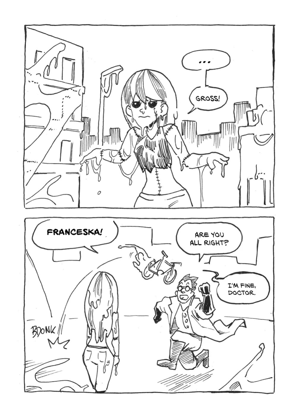 [TotemPole] 24hour comic - Being (SFW)