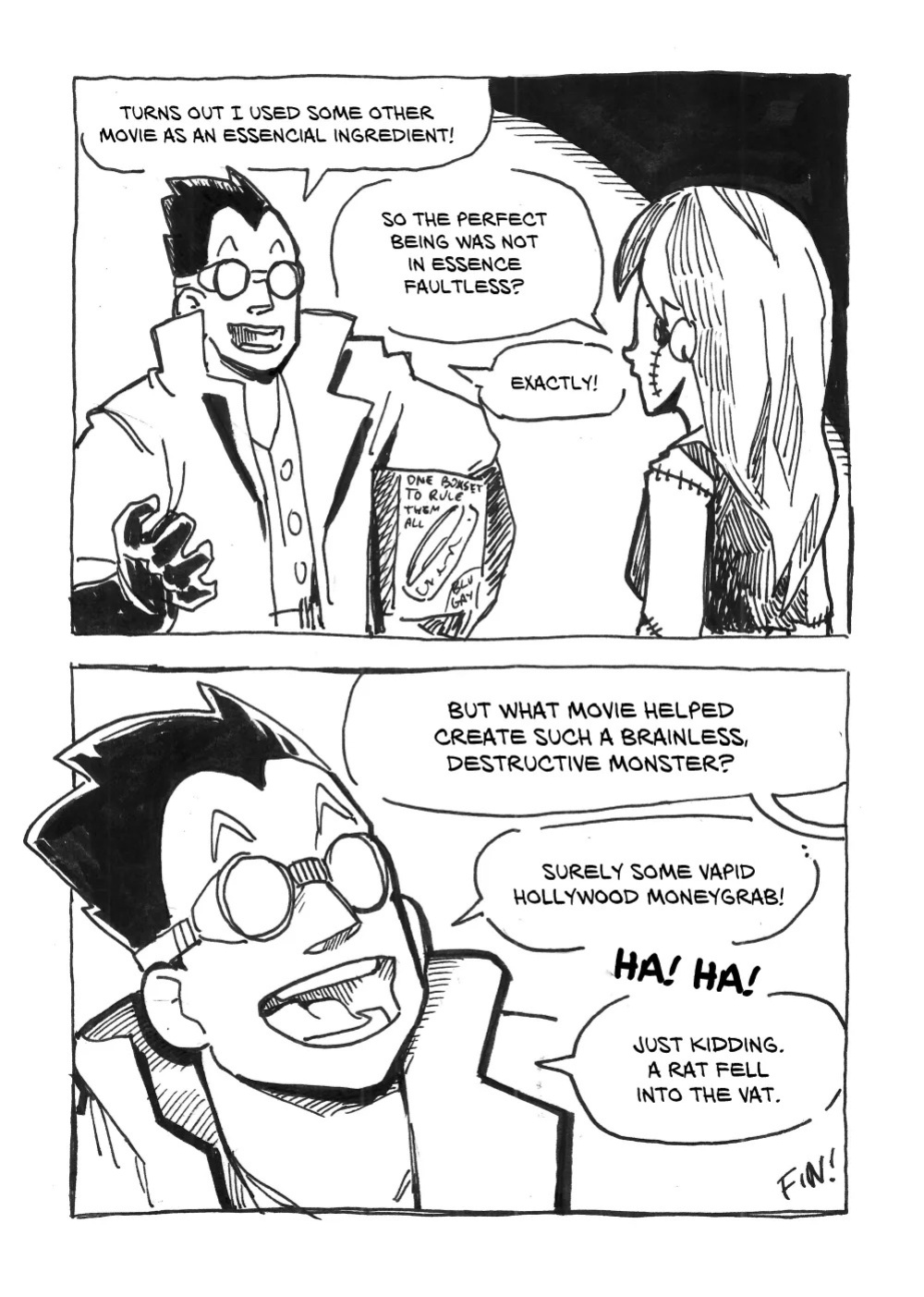 [TotemPole] 24hour comic - Being (SFW)