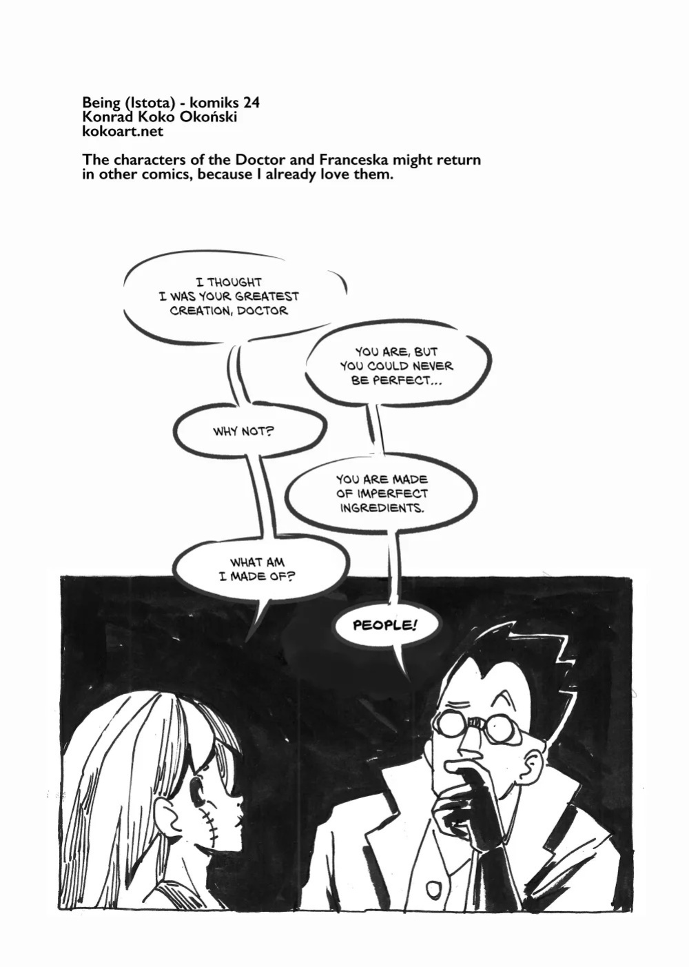 [TotemPole] 24hour comic - Being (SFW)