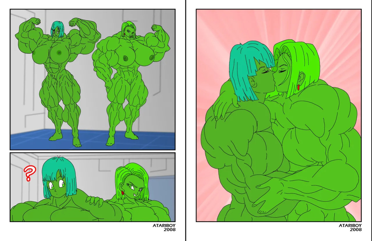 (Atariboy2600) Bulma Hulked Up Android 18