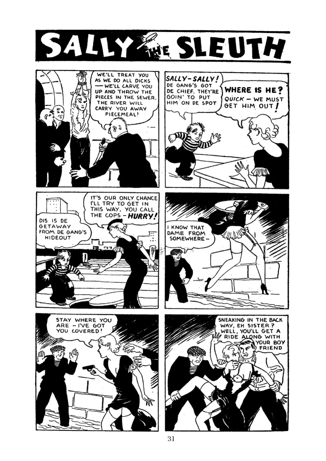 [Adolphe Barreaux] Sally the Sleuth [English]