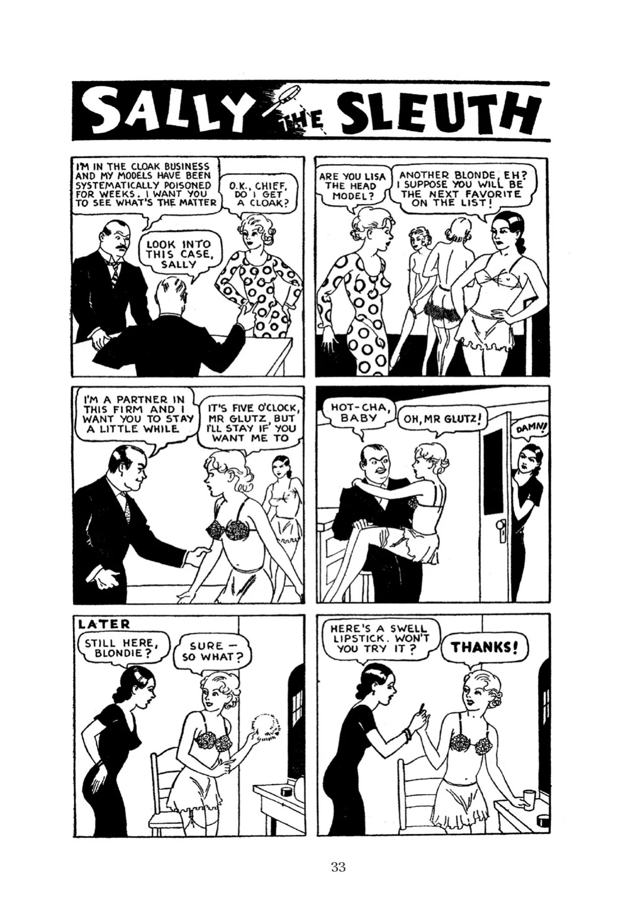[Adolphe Barreaux] Sally the Sleuth [English]