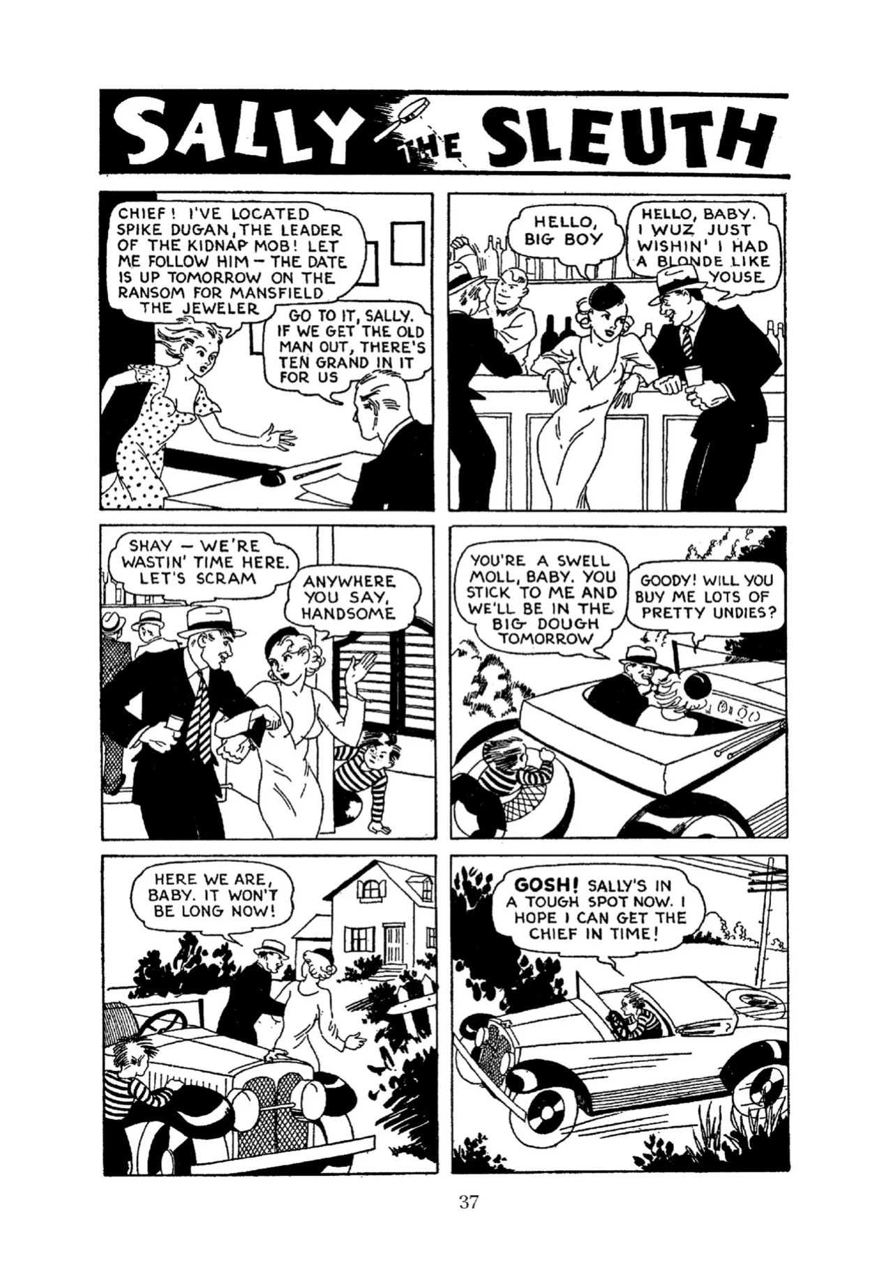[Adolphe Barreaux] Sally the Sleuth [English]