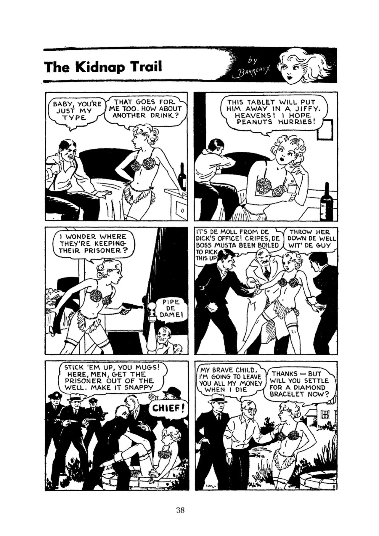 [Adolphe Barreaux] Sally the Sleuth [English]