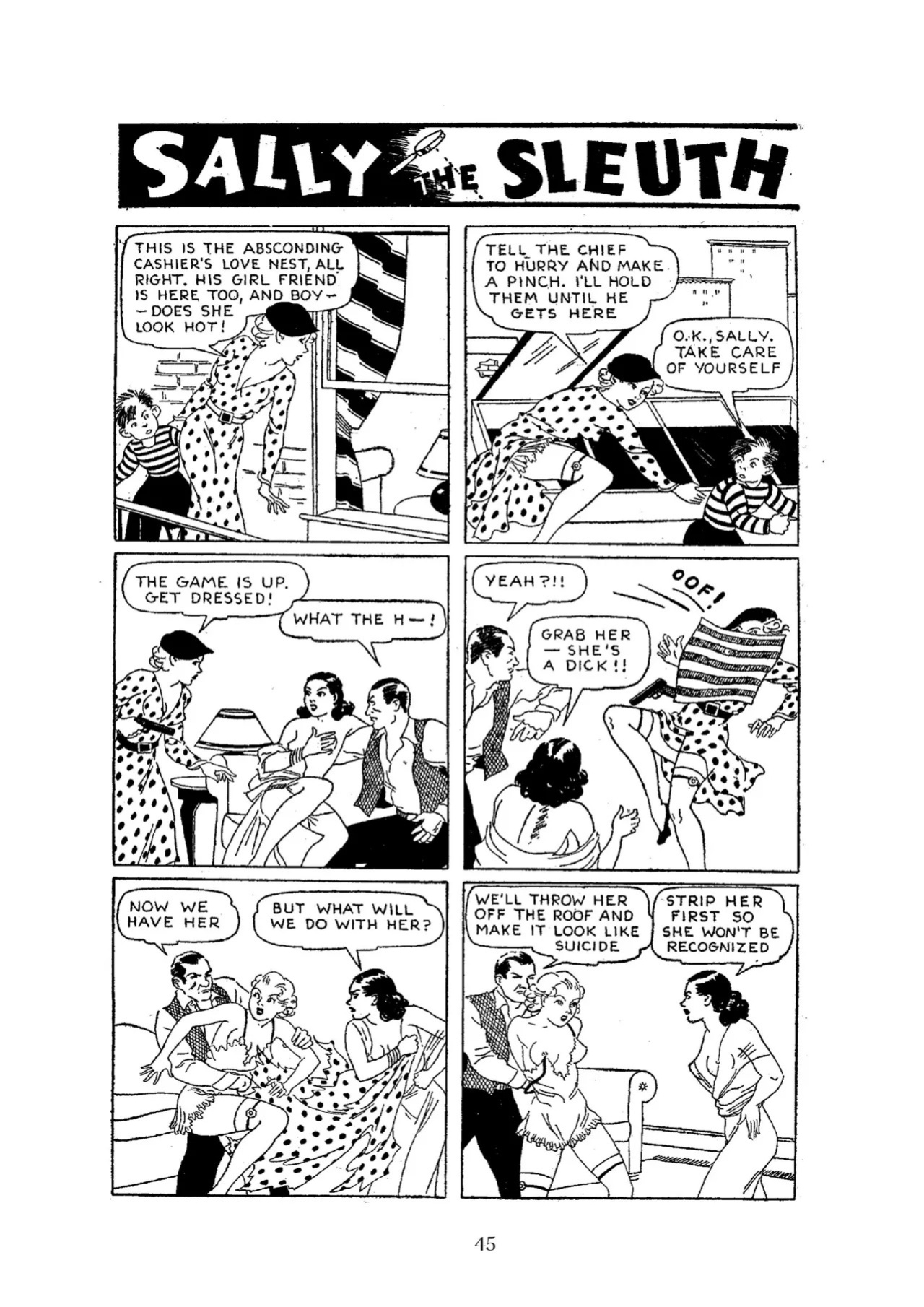 [Adolphe Barreaux] Sally the Sleuth [English]