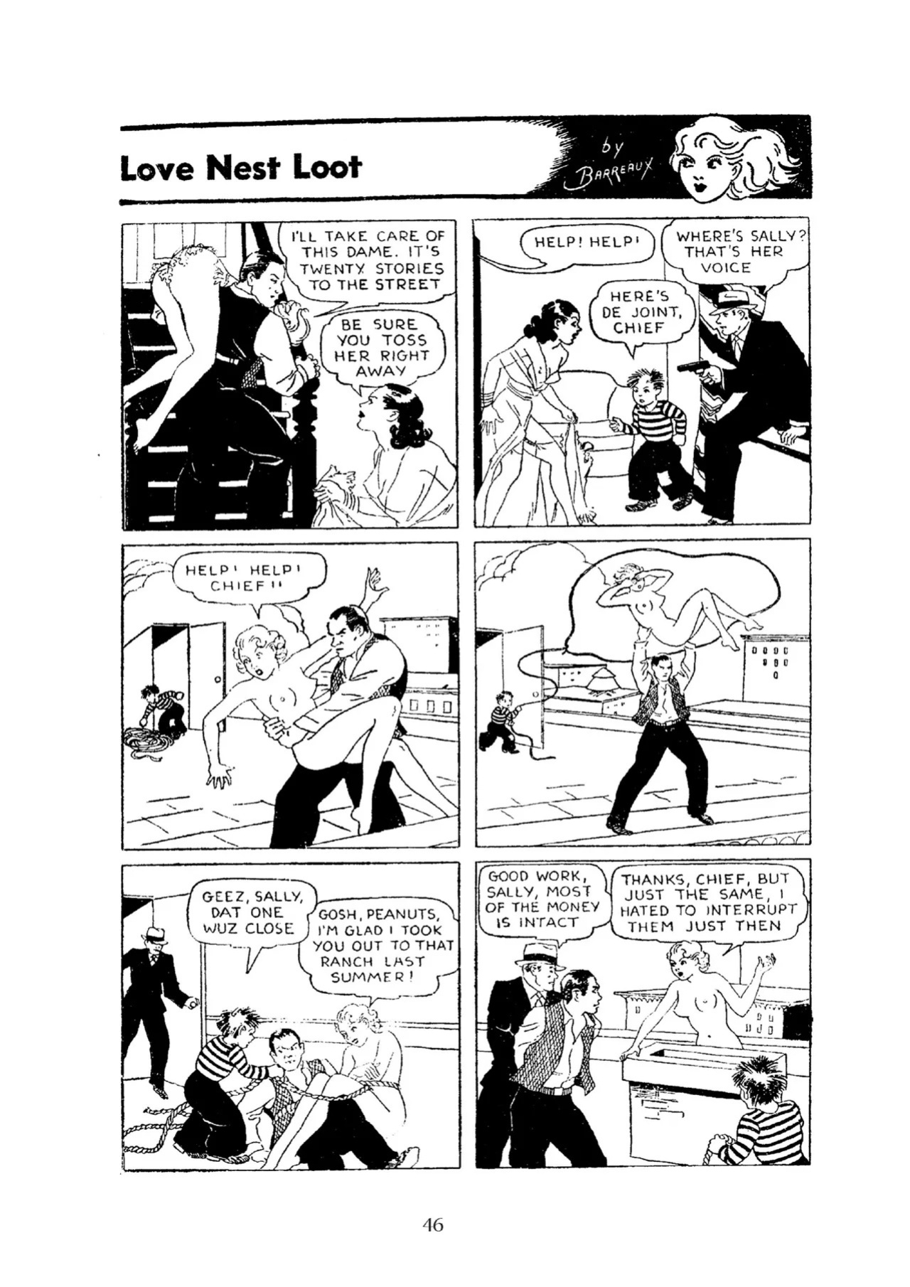 [Adolphe Barreaux] Sally the Sleuth [English]