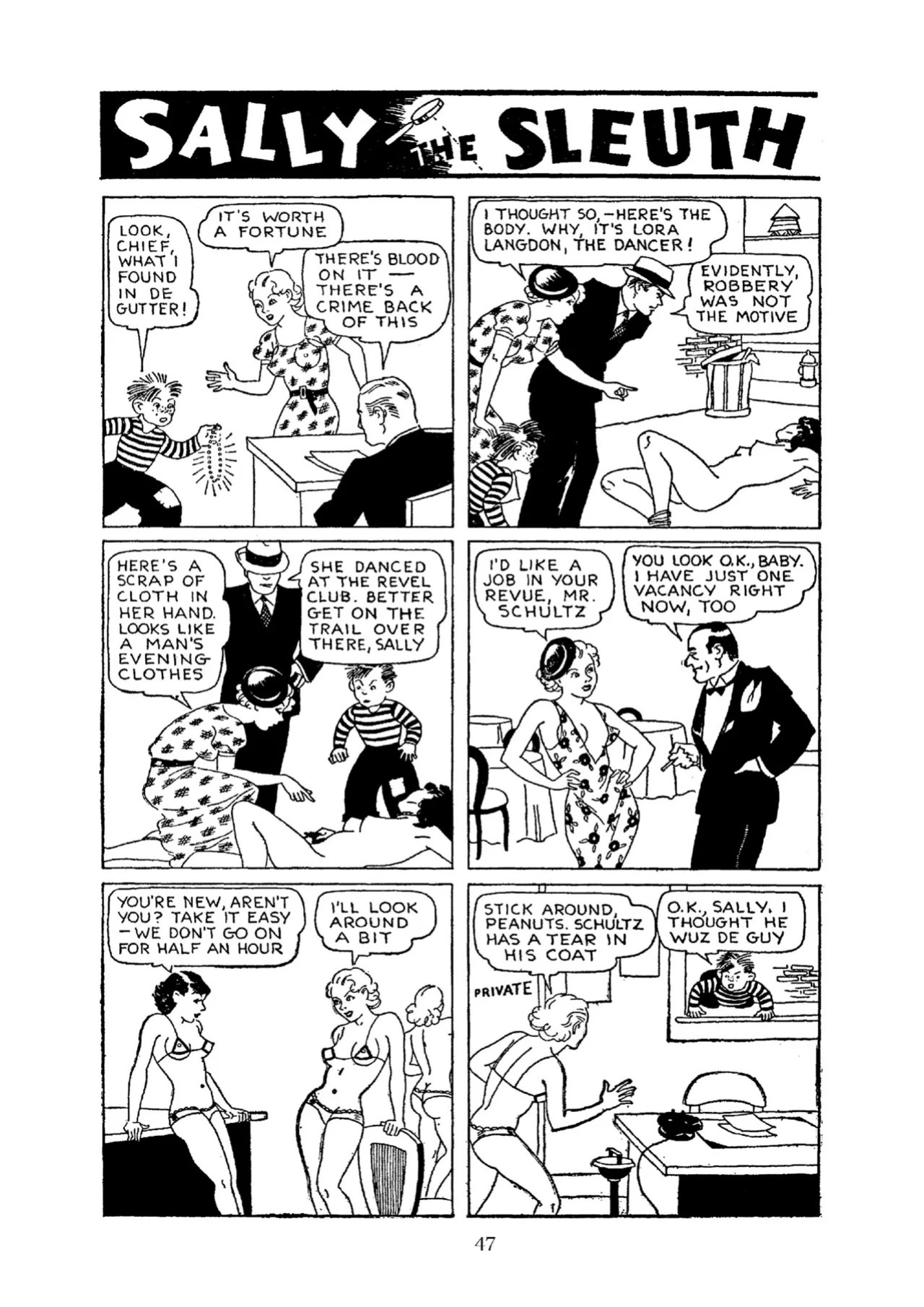 [Adolphe Barreaux] Sally the Sleuth [English]