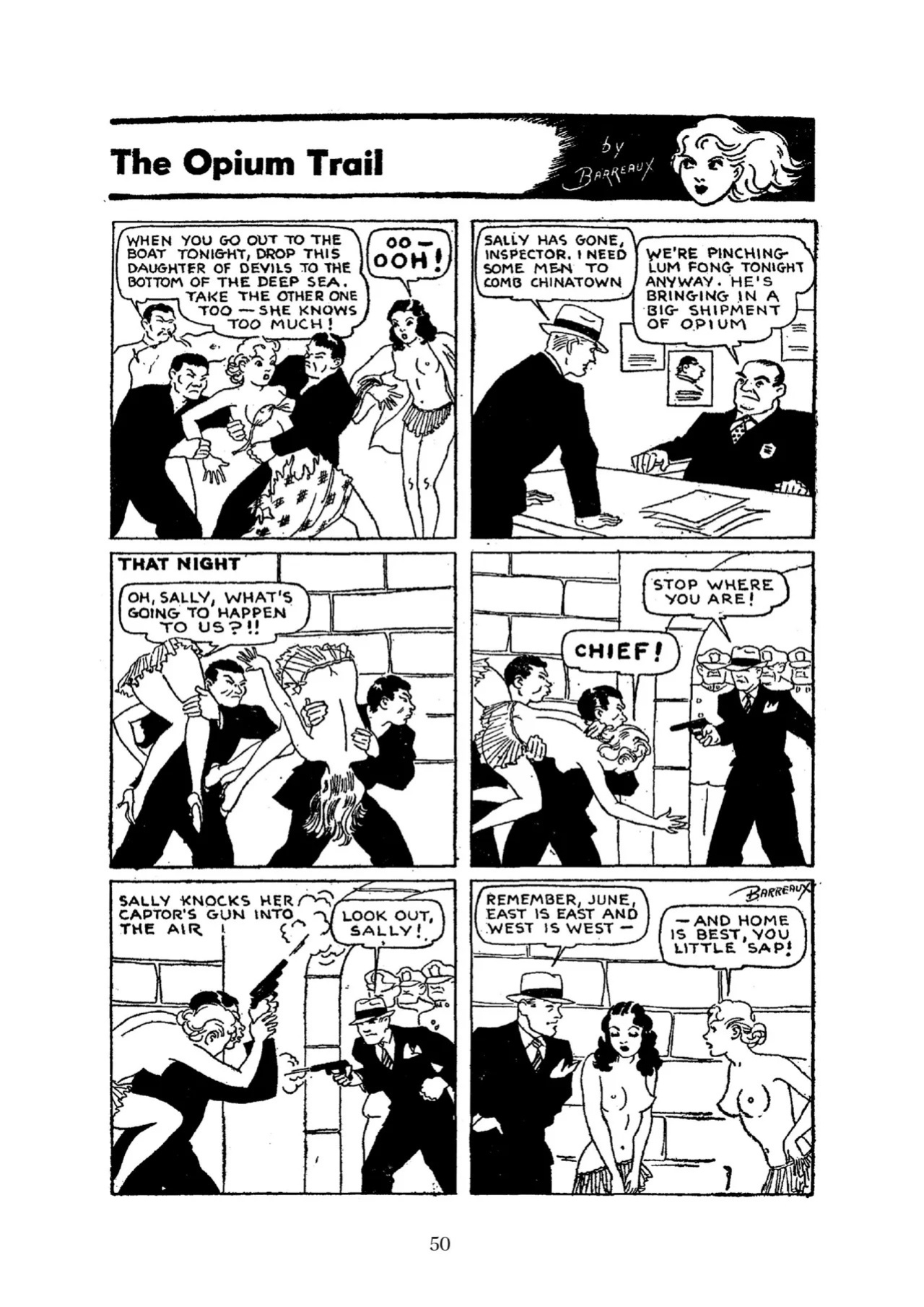 [Adolphe Barreaux] Sally the Sleuth [English]