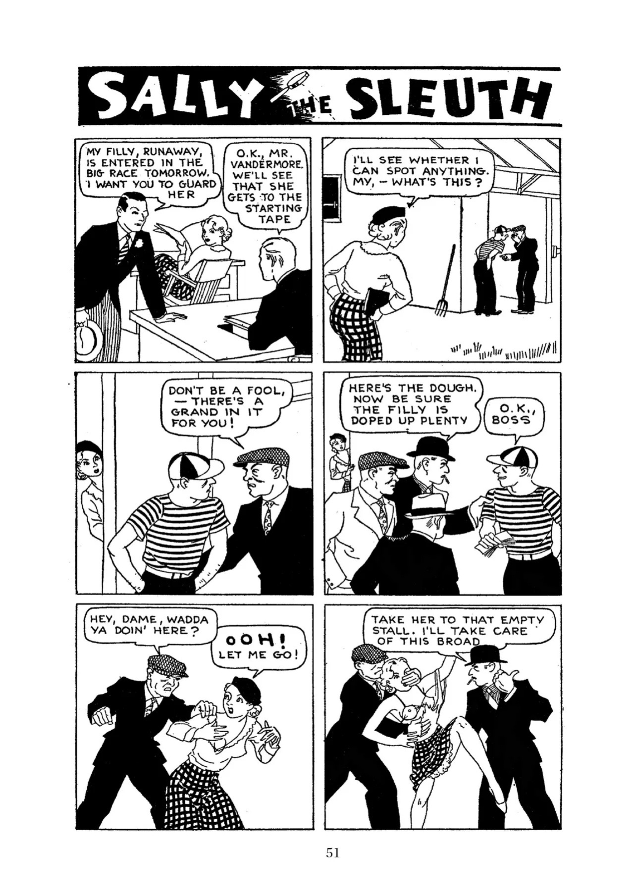 [Adolphe Barreaux] Sally the Sleuth [English]