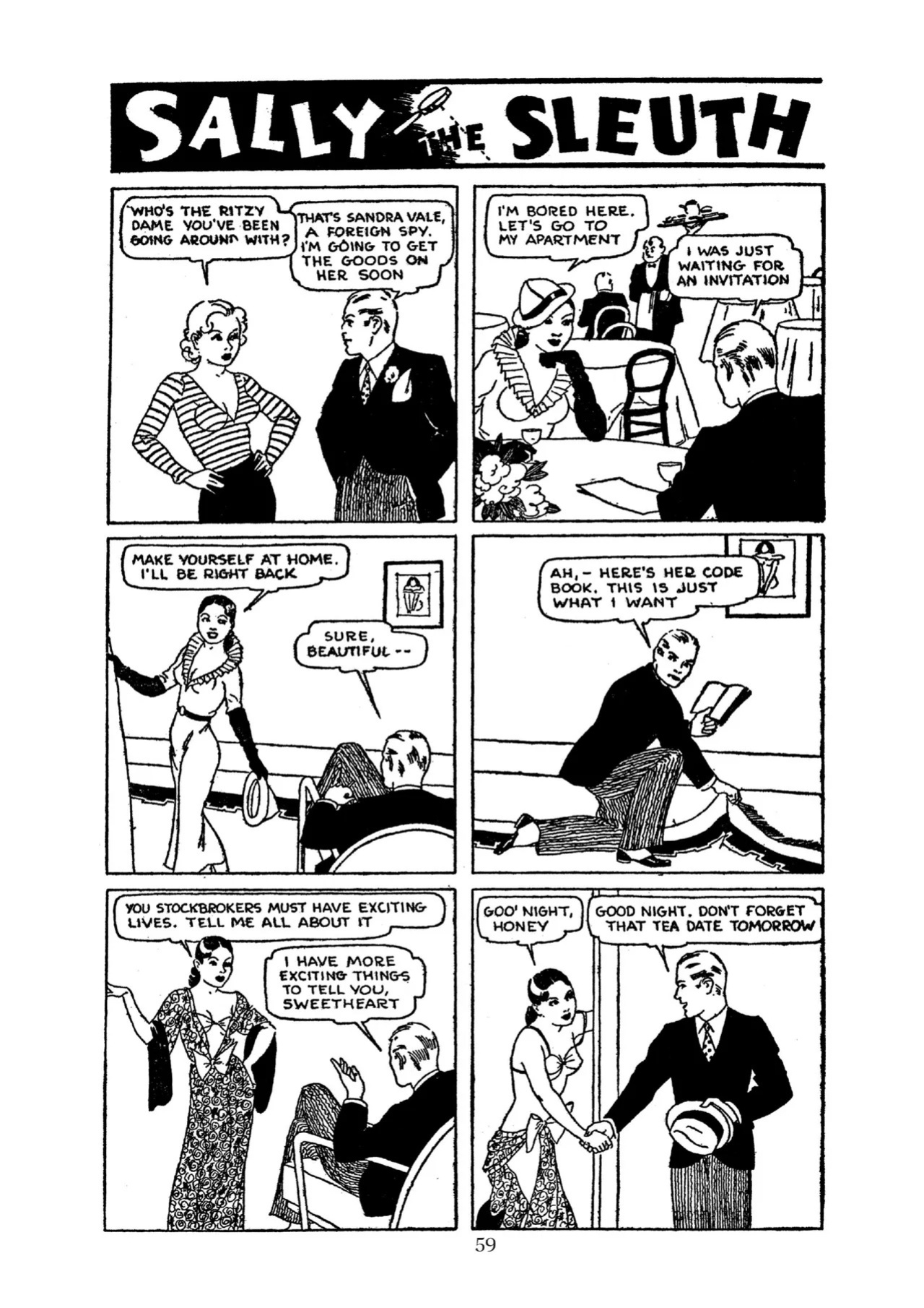 [Adolphe Barreaux] Sally the Sleuth [English]