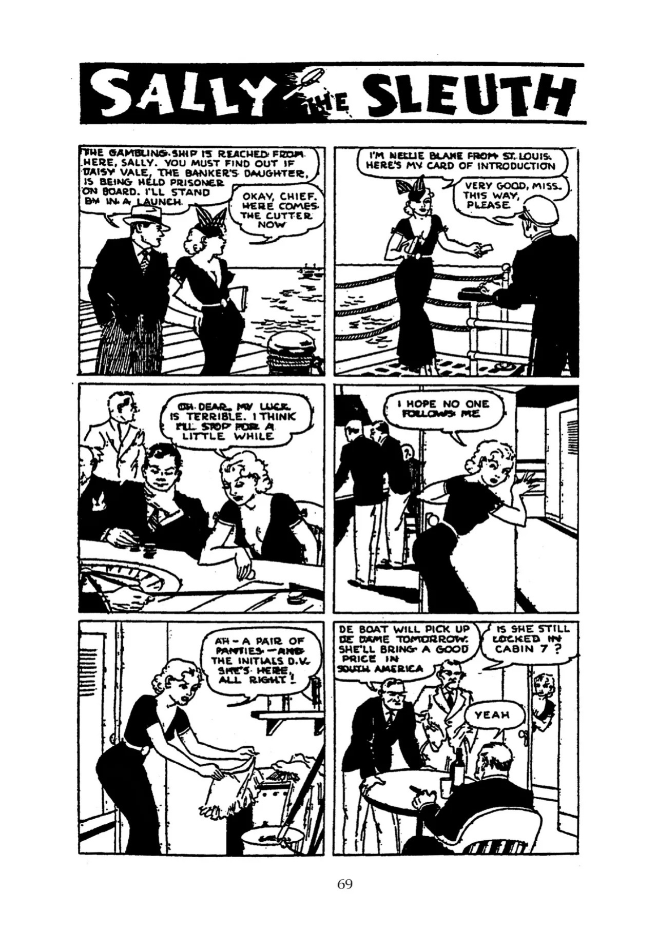 [Adolphe Barreaux] Sally the Sleuth [English]