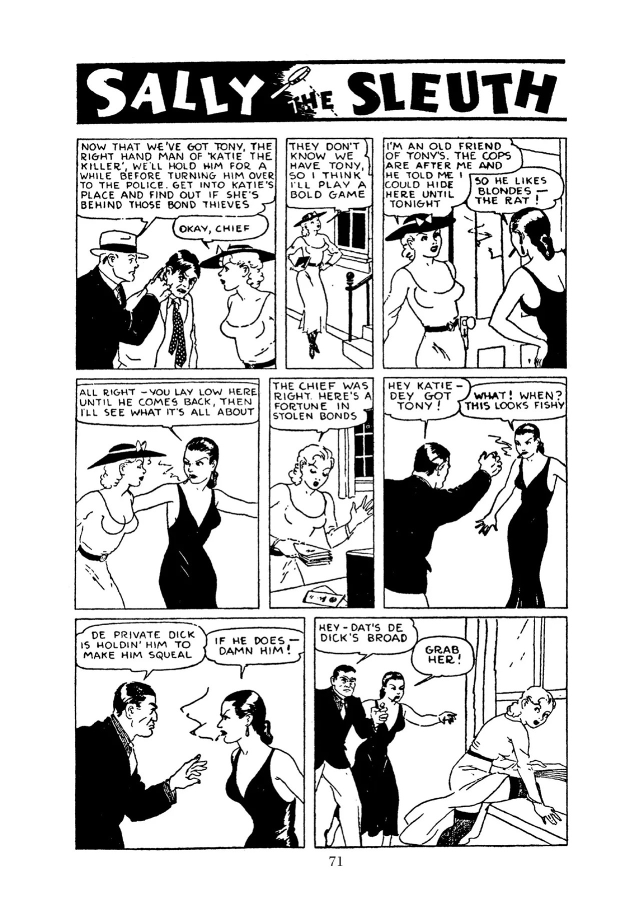 [Adolphe Barreaux] Sally the Sleuth [English]