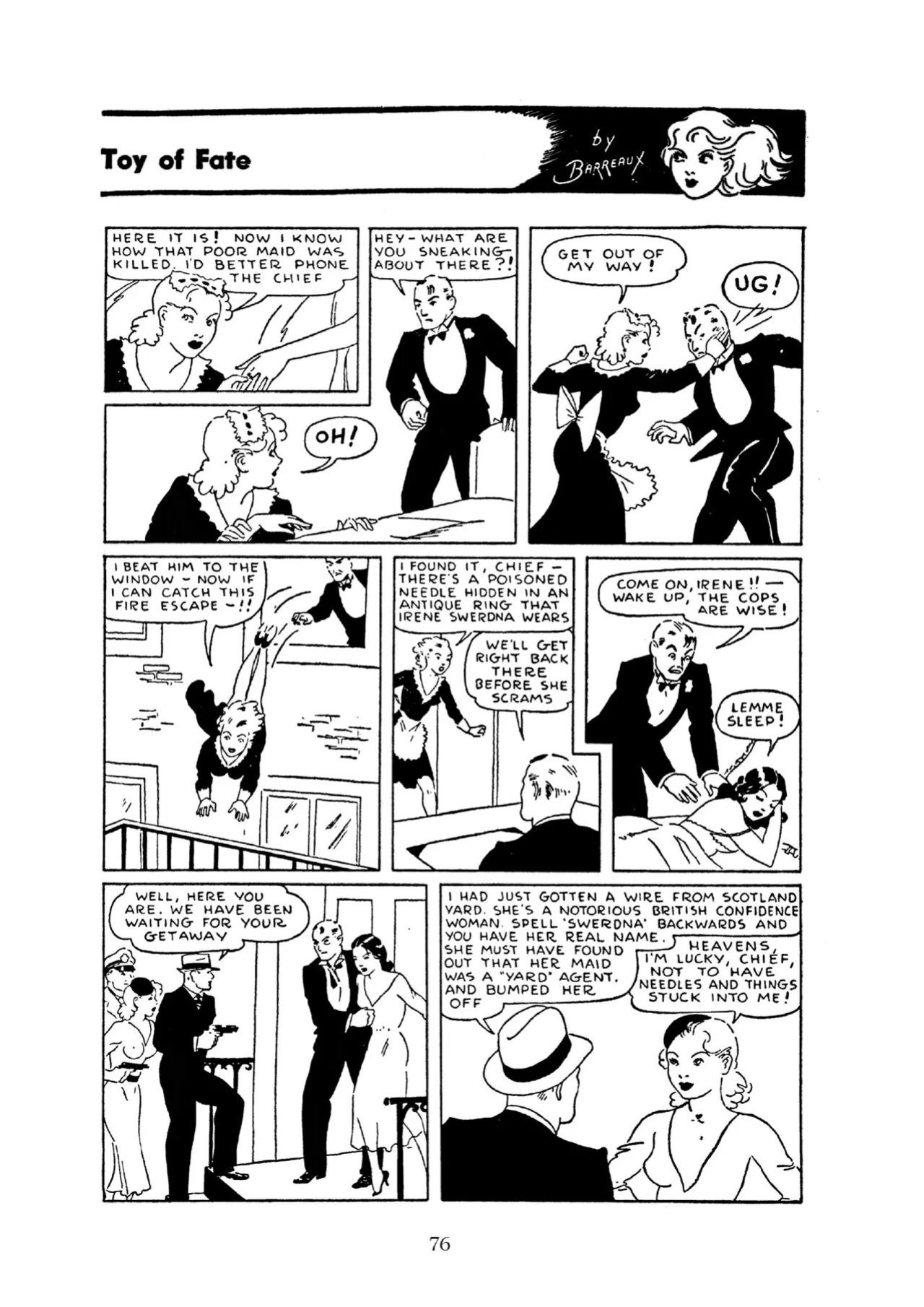 [Adolphe Barreaux] Sally the Sleuth [English]