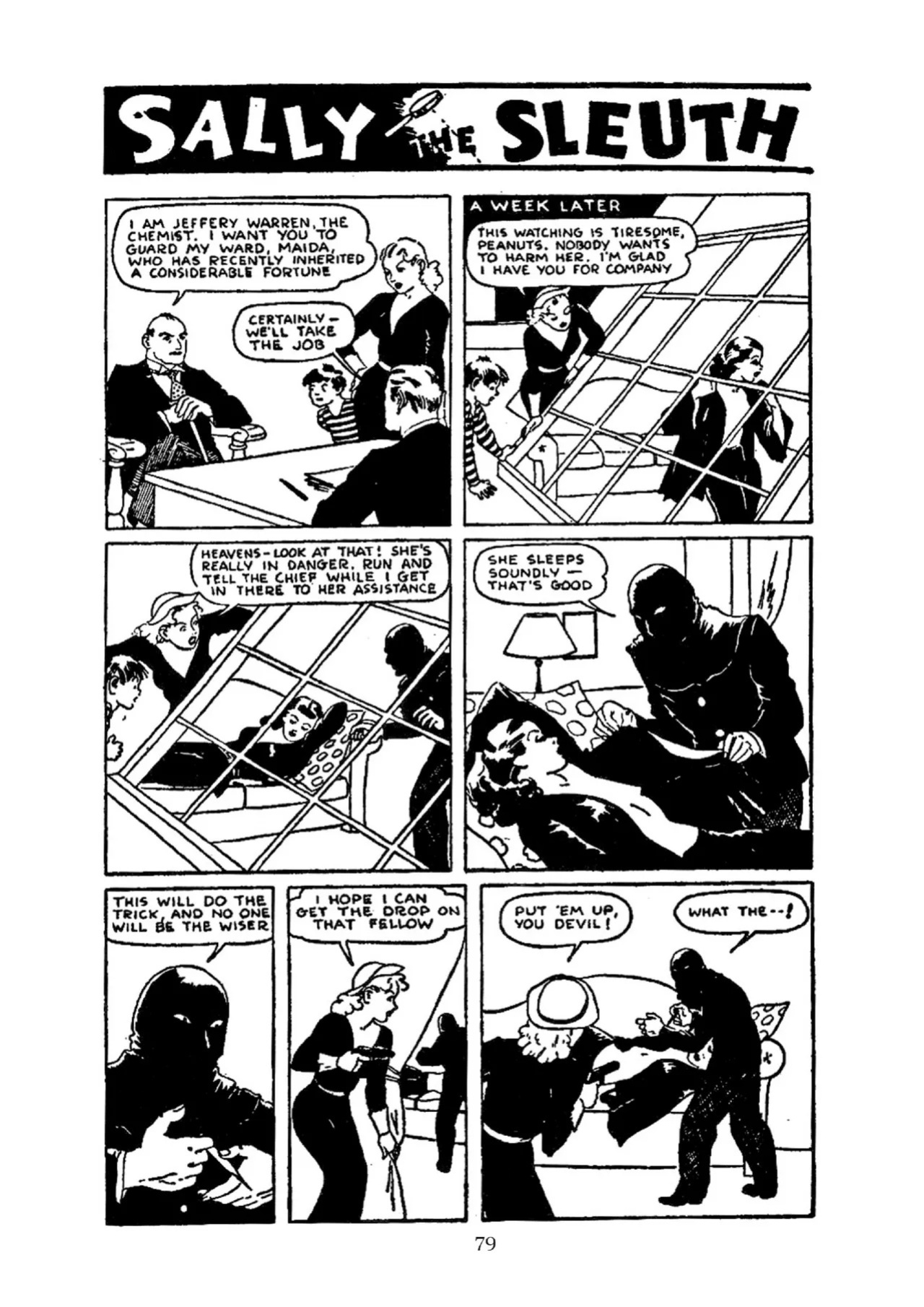 [Adolphe Barreaux] Sally the Sleuth [English]
