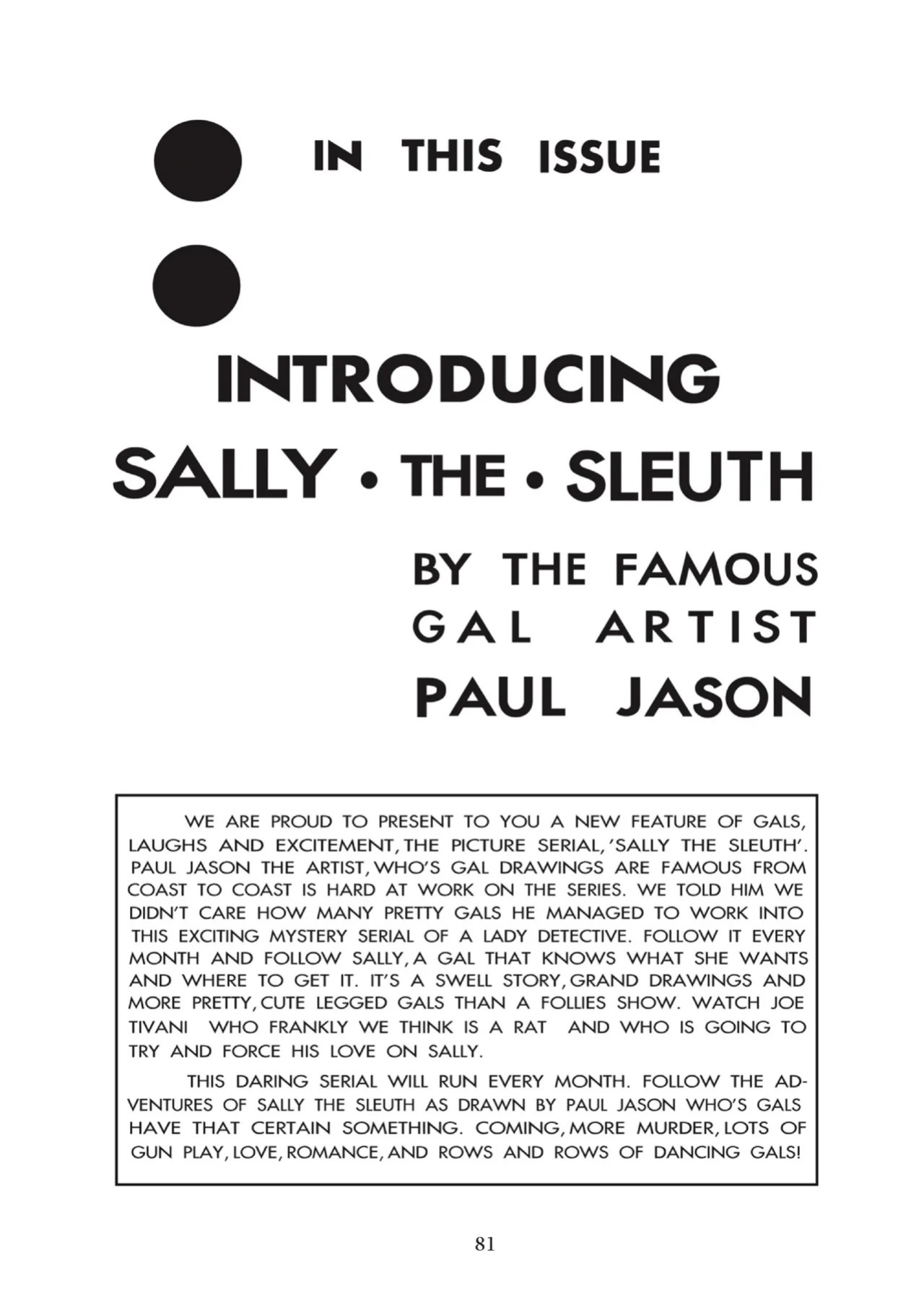 [Adolphe Barreaux] Sally the Sleuth [English]