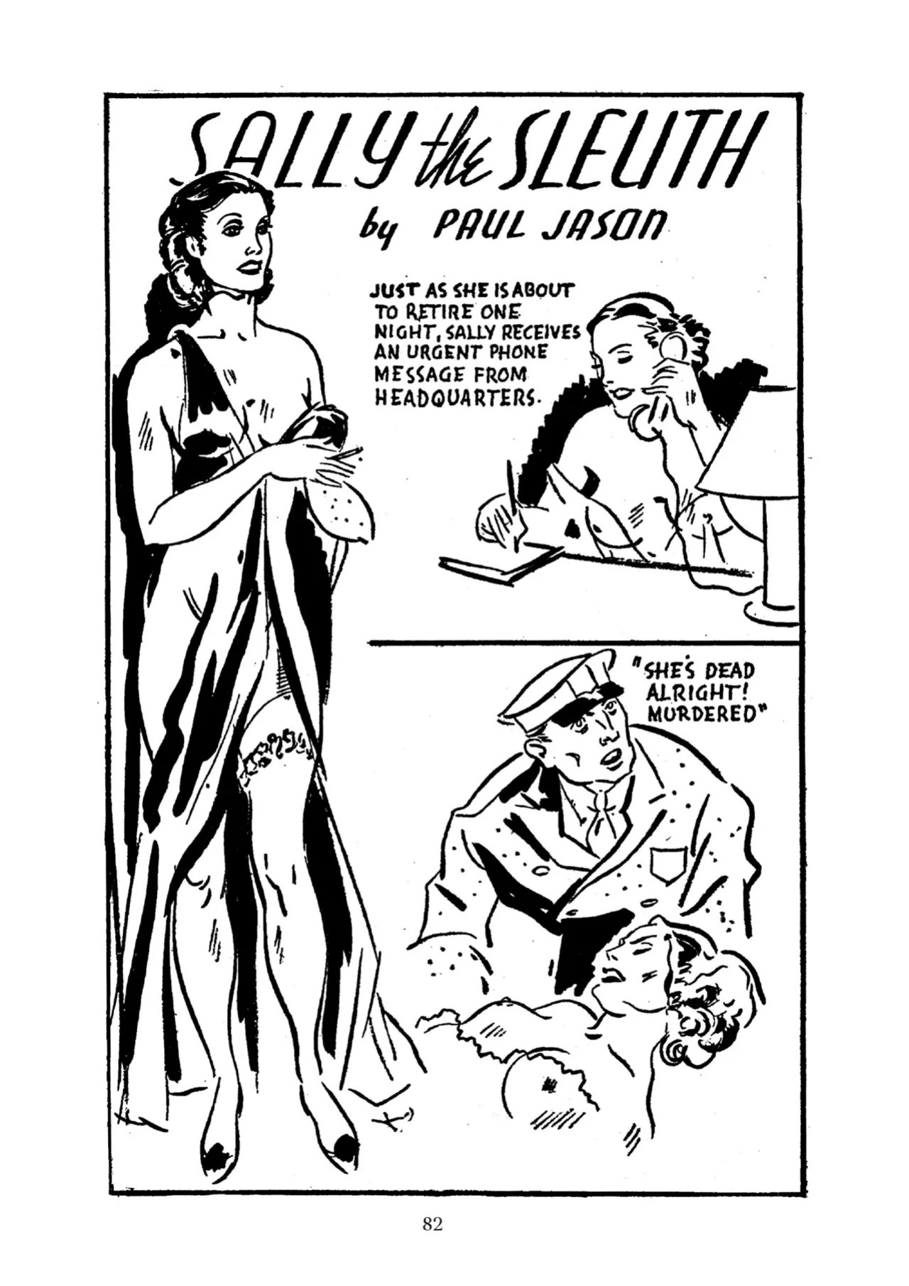 [Adolphe Barreaux] Sally the Sleuth [English]