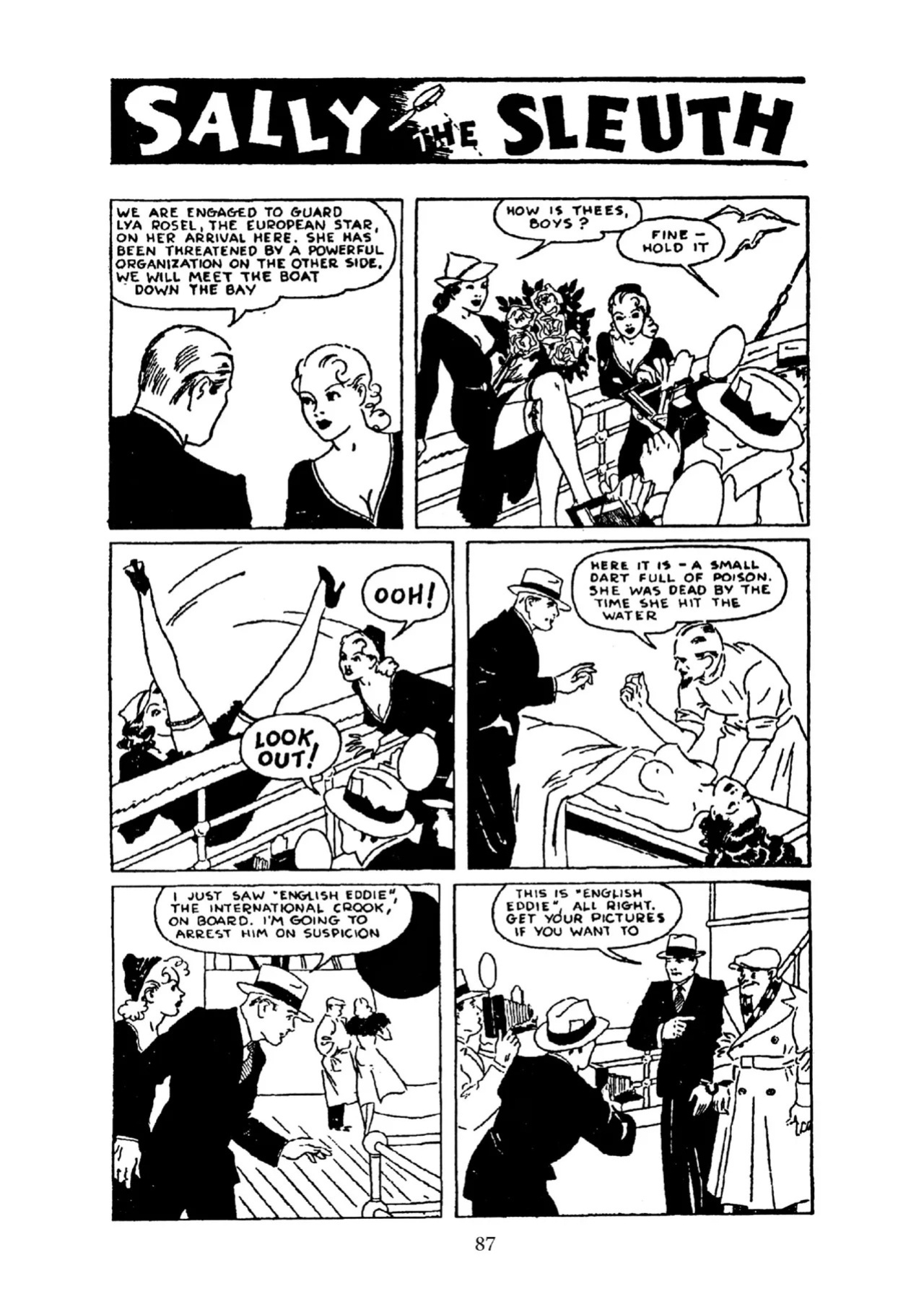 [Adolphe Barreaux] Sally the Sleuth [English]
