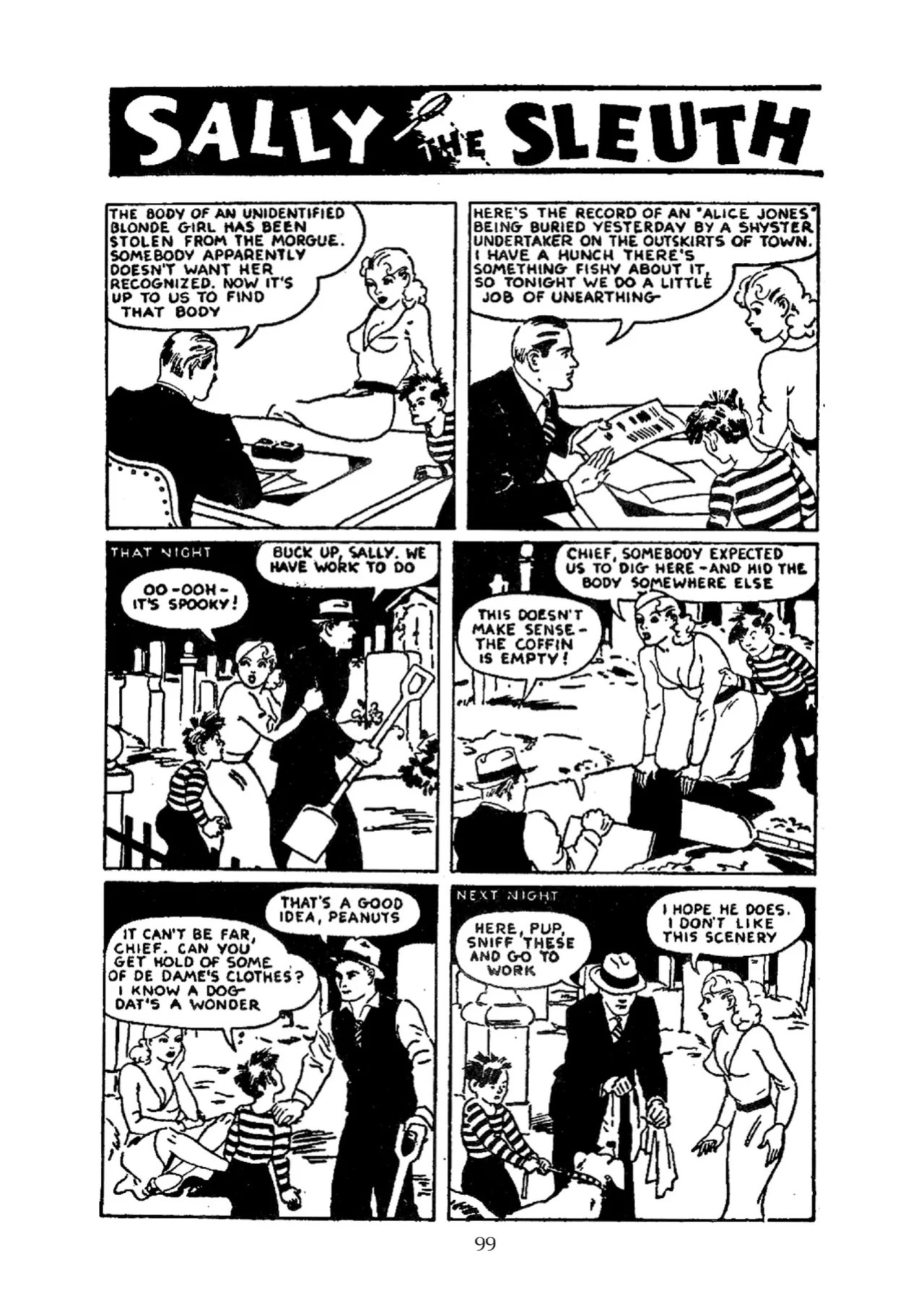 [Adolphe Barreaux] Sally the Sleuth [English]