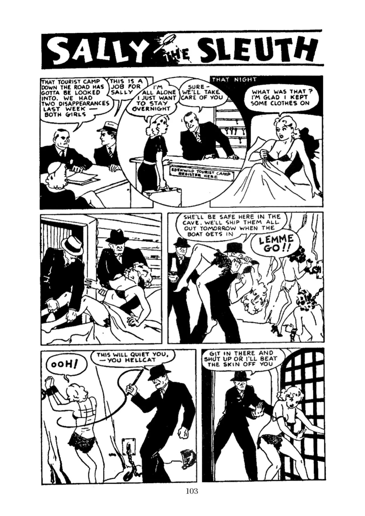 [Adolphe Barreaux] Sally the Sleuth [English]