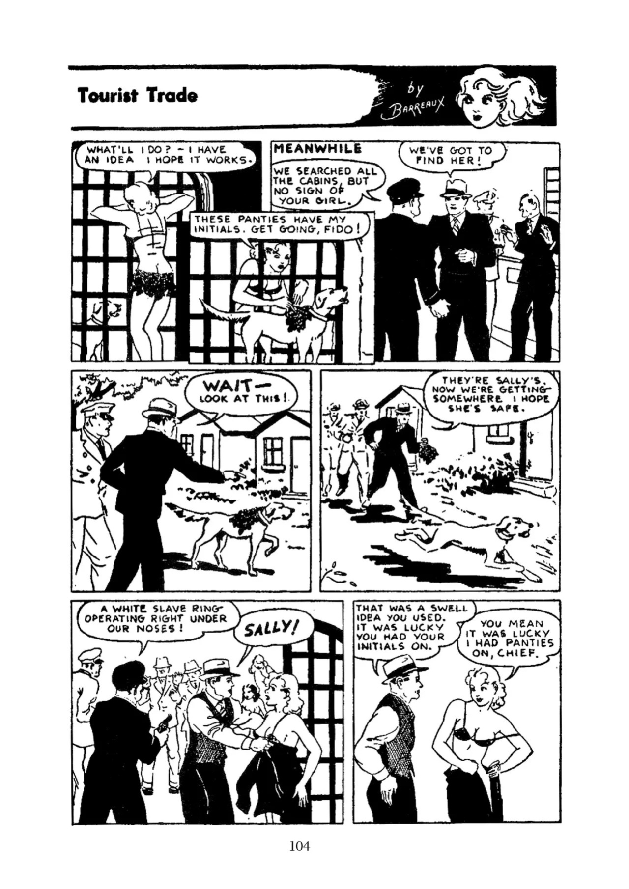 [Adolphe Barreaux] Sally the Sleuth [English]