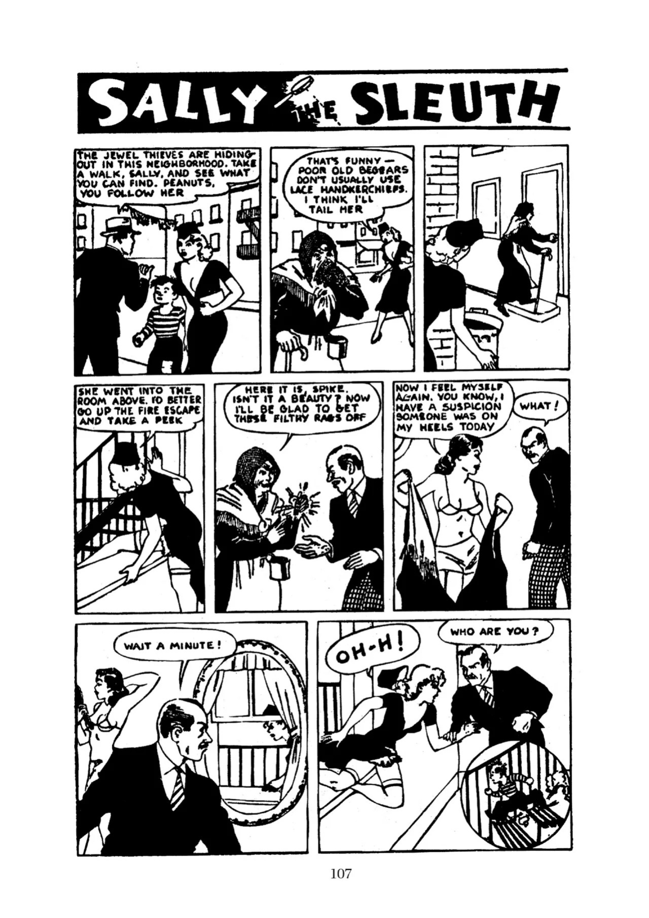 [Adolphe Barreaux] Sally the Sleuth [English]