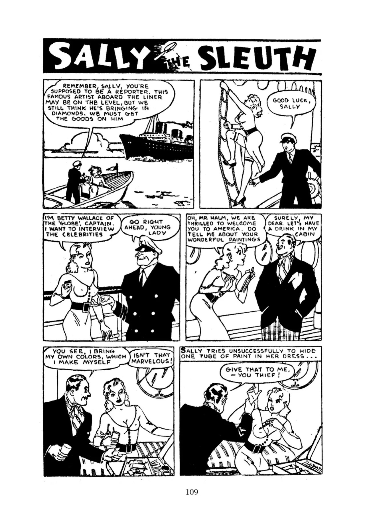 [Adolphe Barreaux] Sally the Sleuth [English]