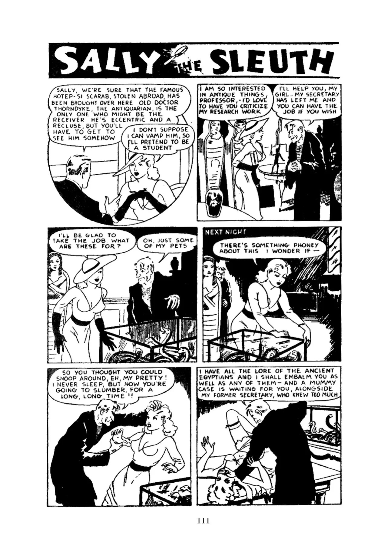 [Adolphe Barreaux] Sally the Sleuth [English]