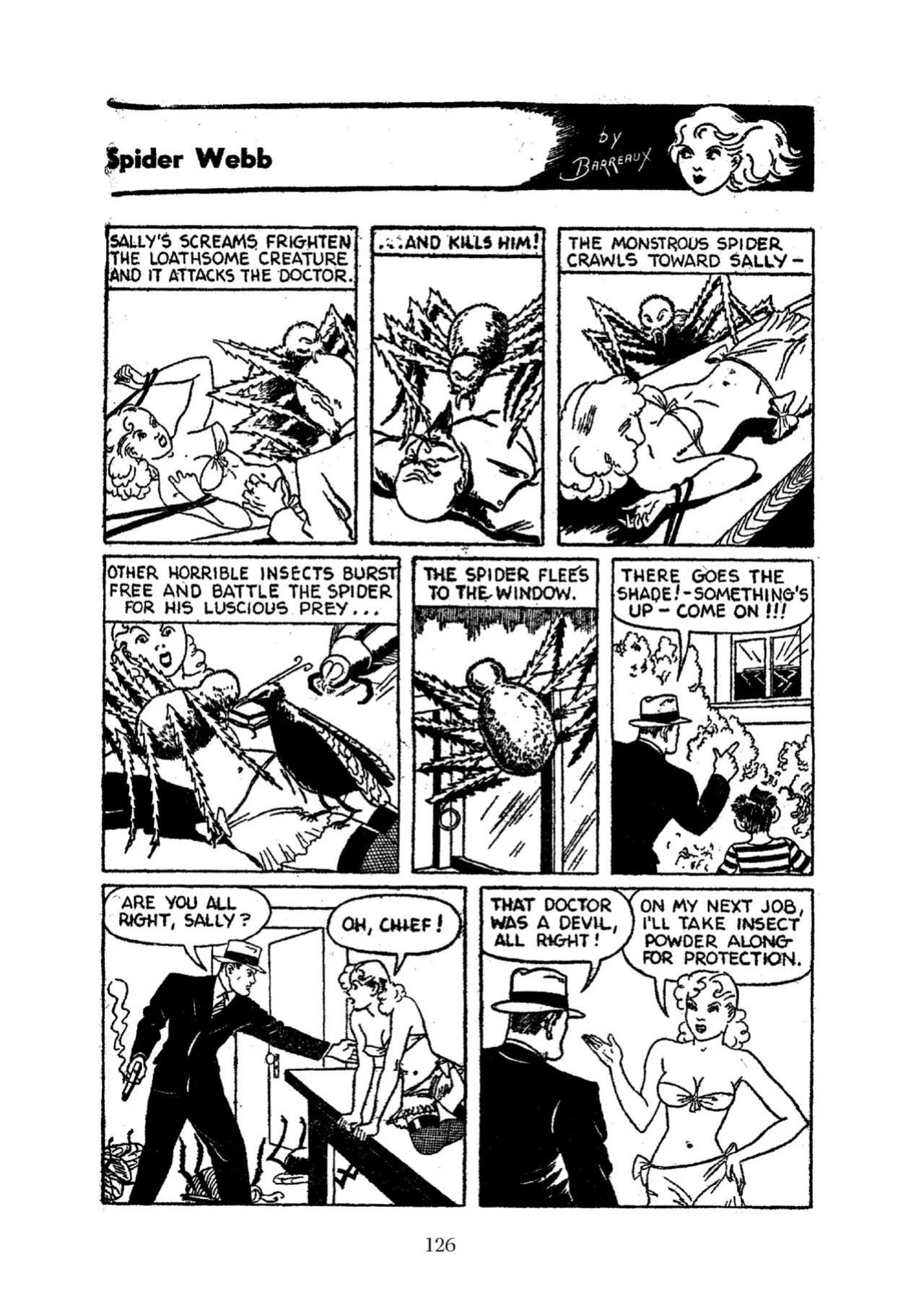 [Adolphe Barreaux] Sally the Sleuth [English]