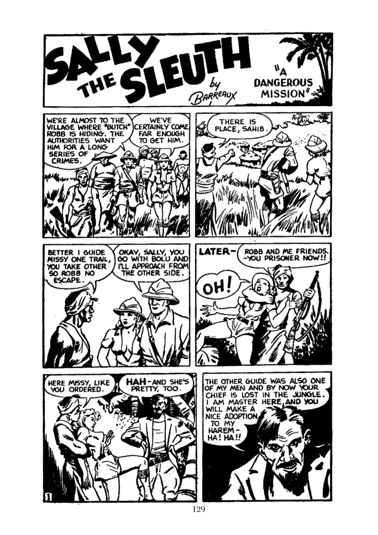 [Adolphe Barreaux] Sally the Sleuth [English]