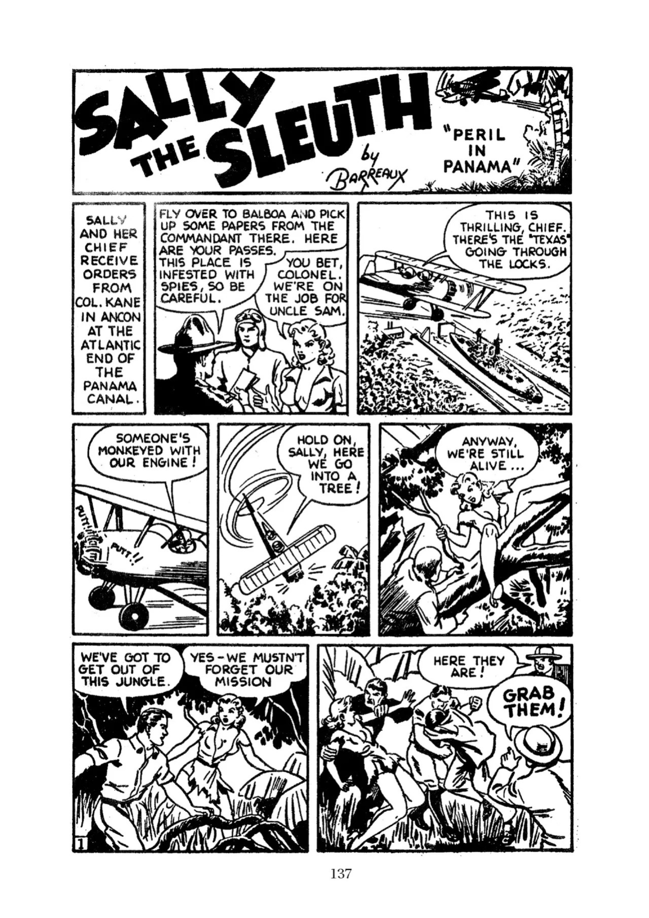 [Adolphe Barreaux] Sally the Sleuth [English]