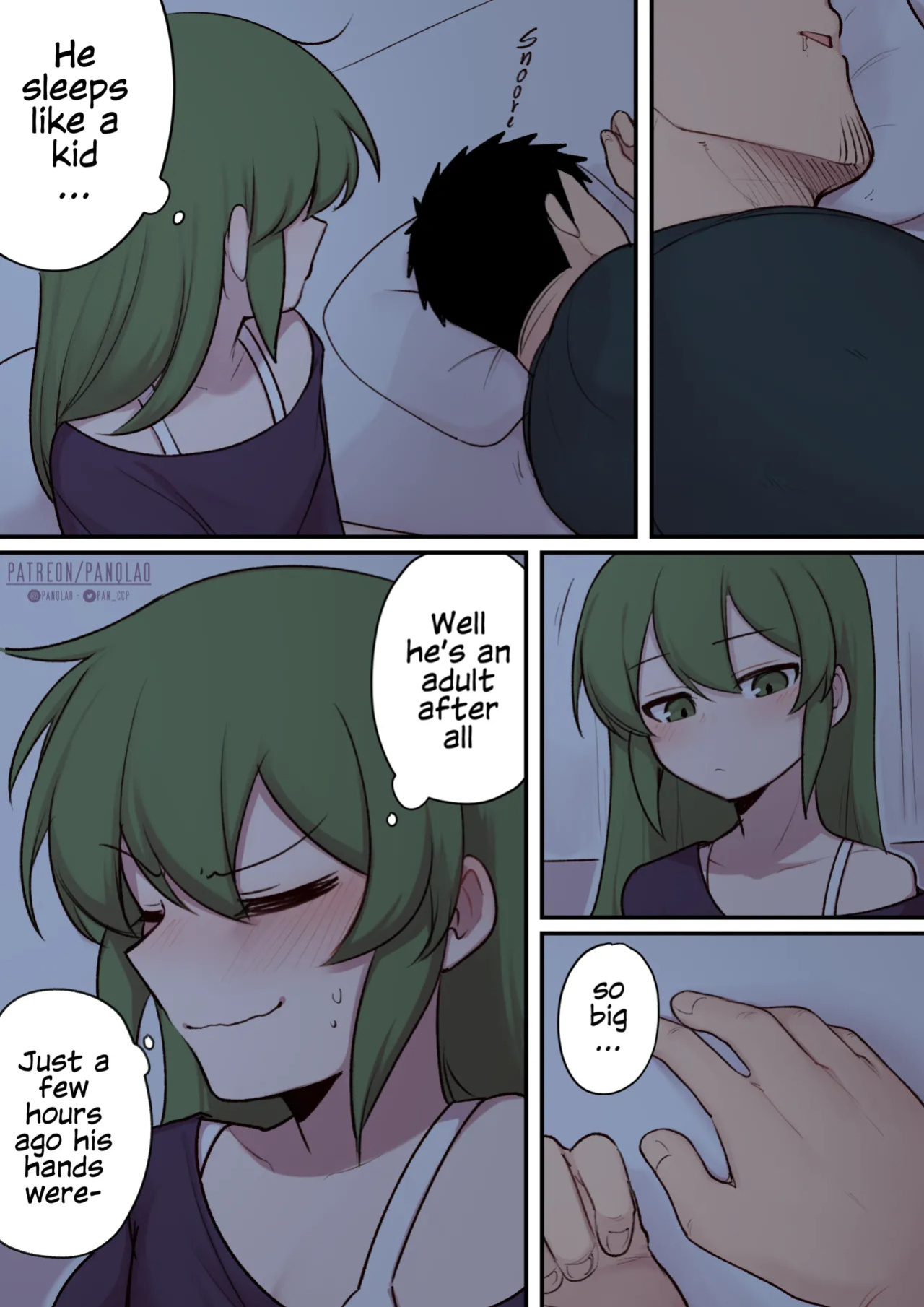 [PanQLAO] Midnight Snack???? (My Senpai is Annoying!) [English][complete]