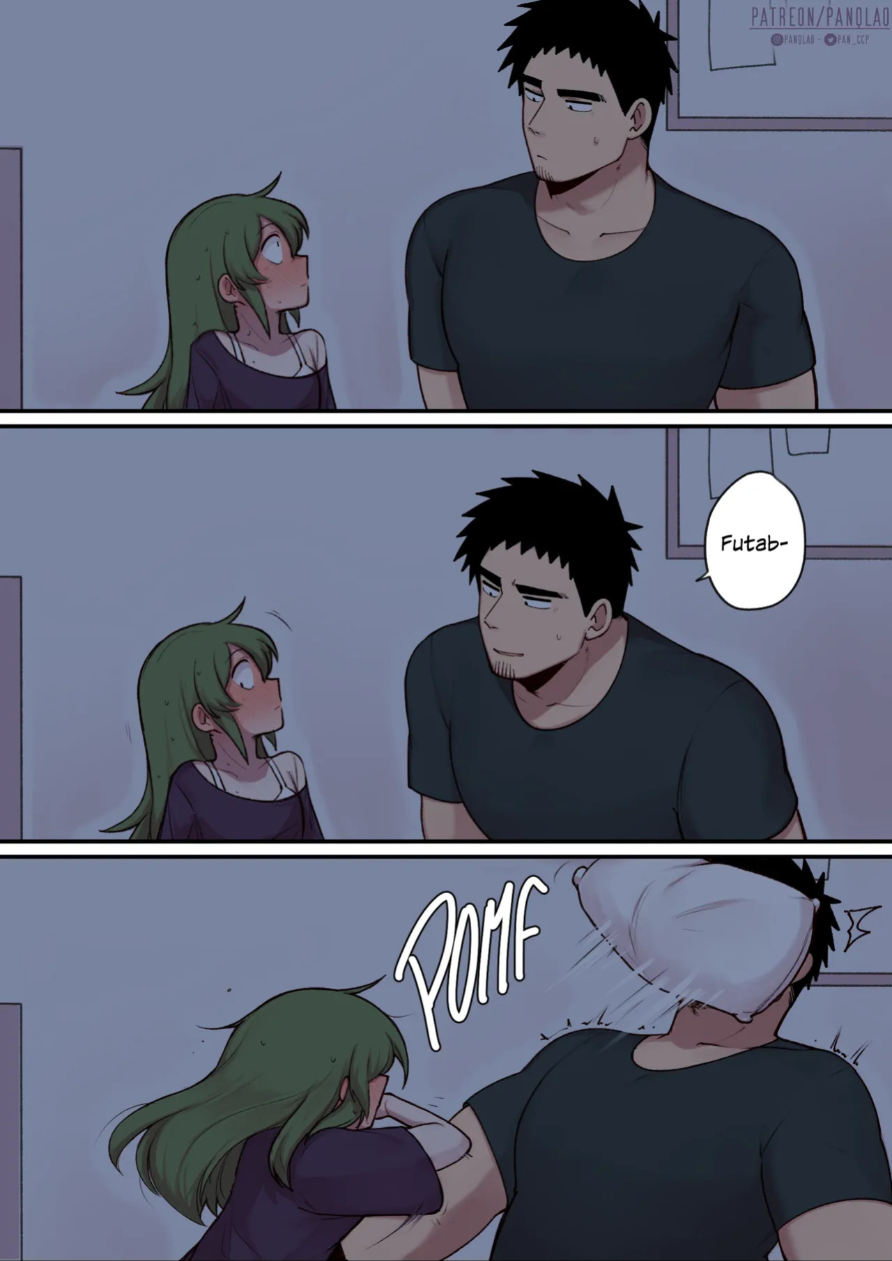 [PanQLAO] Midnight Snack???? (My Senpai is Annoying!) [English][complete]