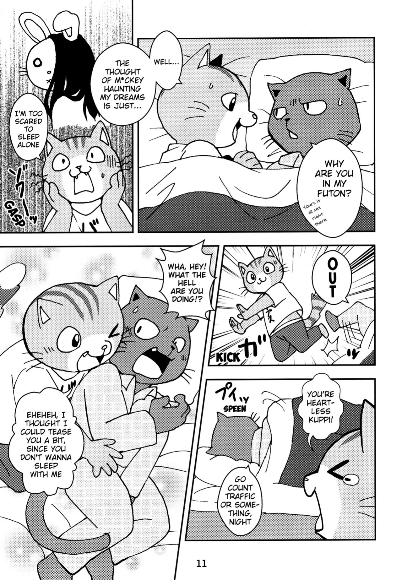 (Kansai! Kemoket 7) [Kudamono damono (Kajitsu)] Kagayake! Onii-san | Shining Buddies! (Hataraku Onii-san!) [English] [Benjiboyo]