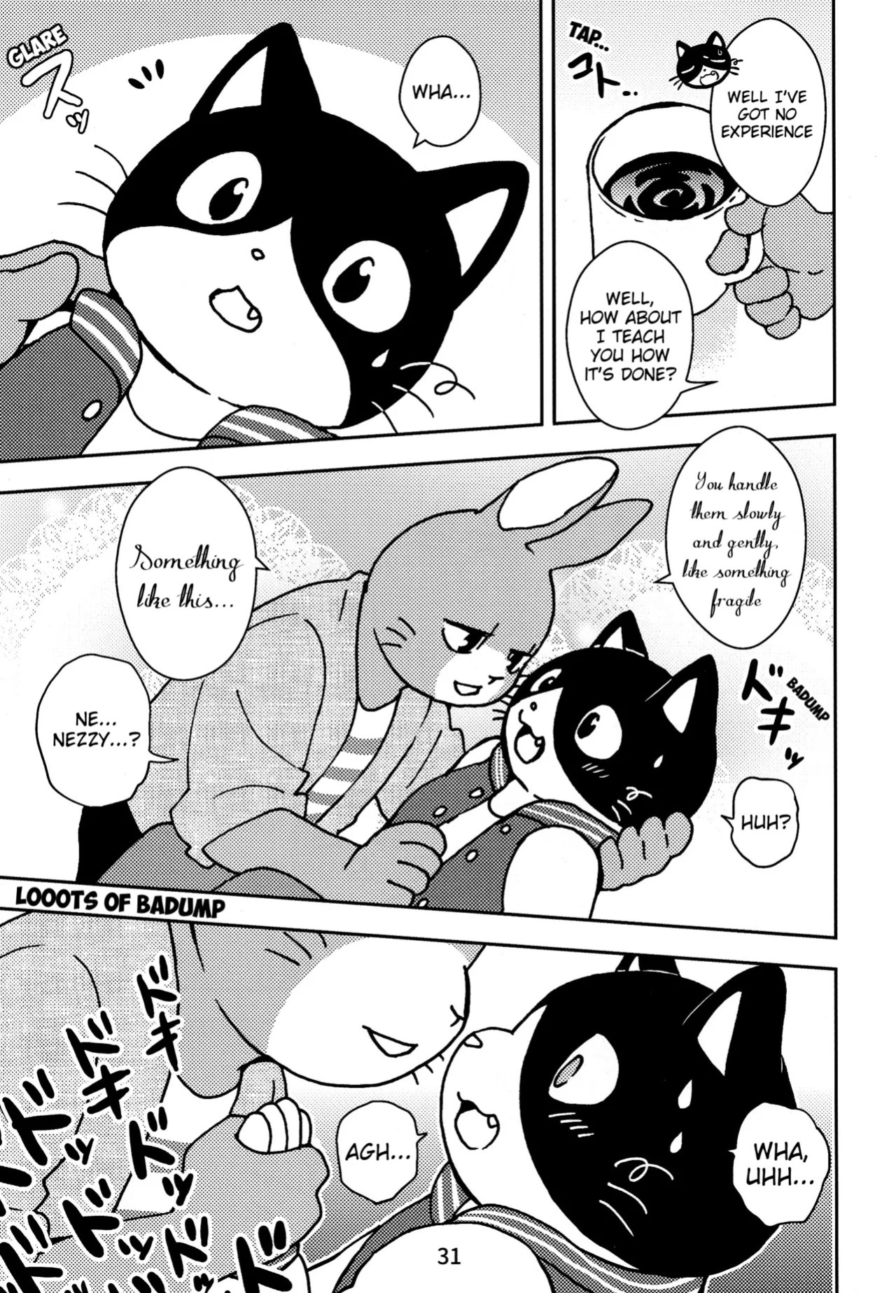(Kansai! Kemoket 7) [Kudamono damono (Kajitsu)] Kagayake! Onii-san | Shining Buddies! (Hataraku Onii-san!) [English] [Benjiboyo]